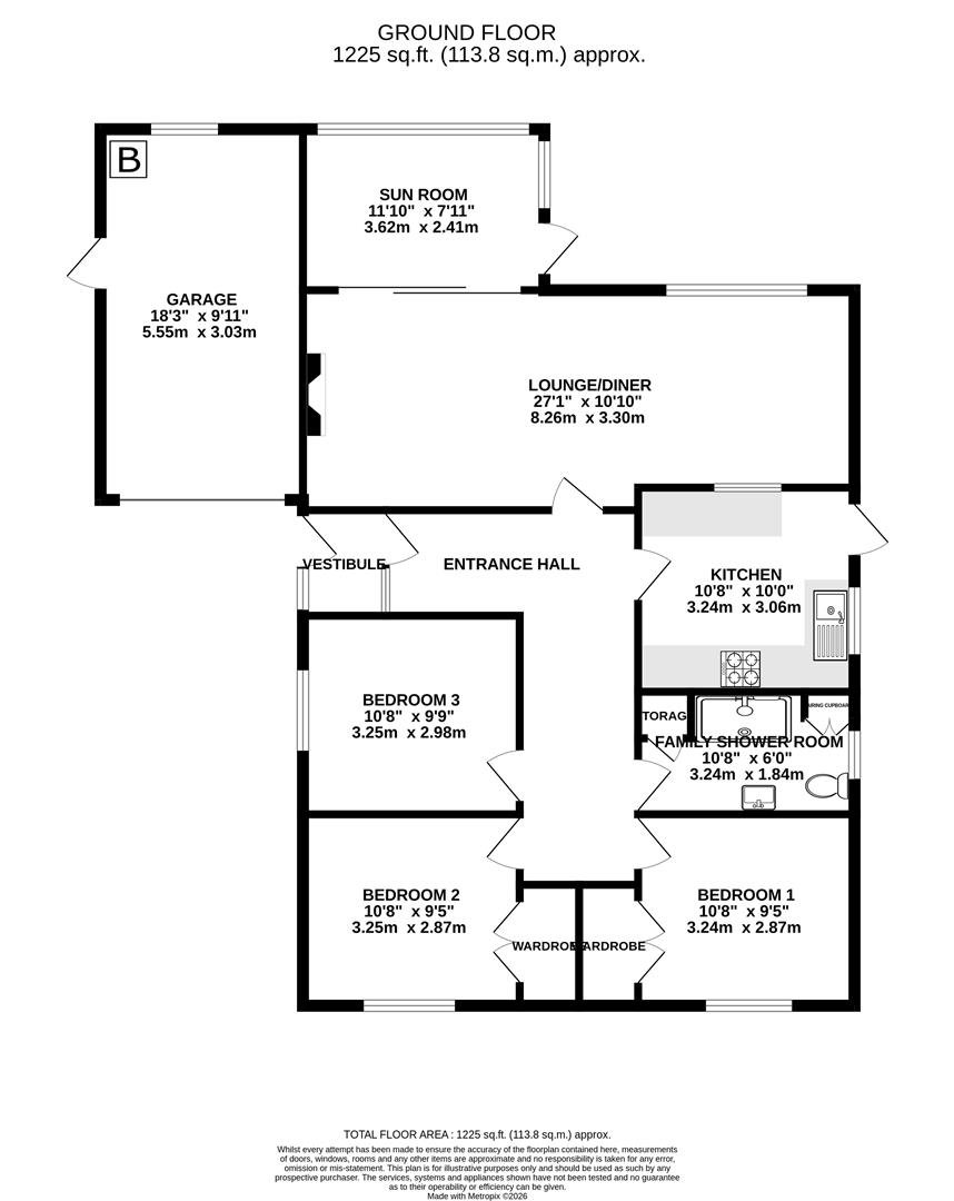 Floorplan - 22 Glen Vine Park Glen Vine. - Plan 1 of 1