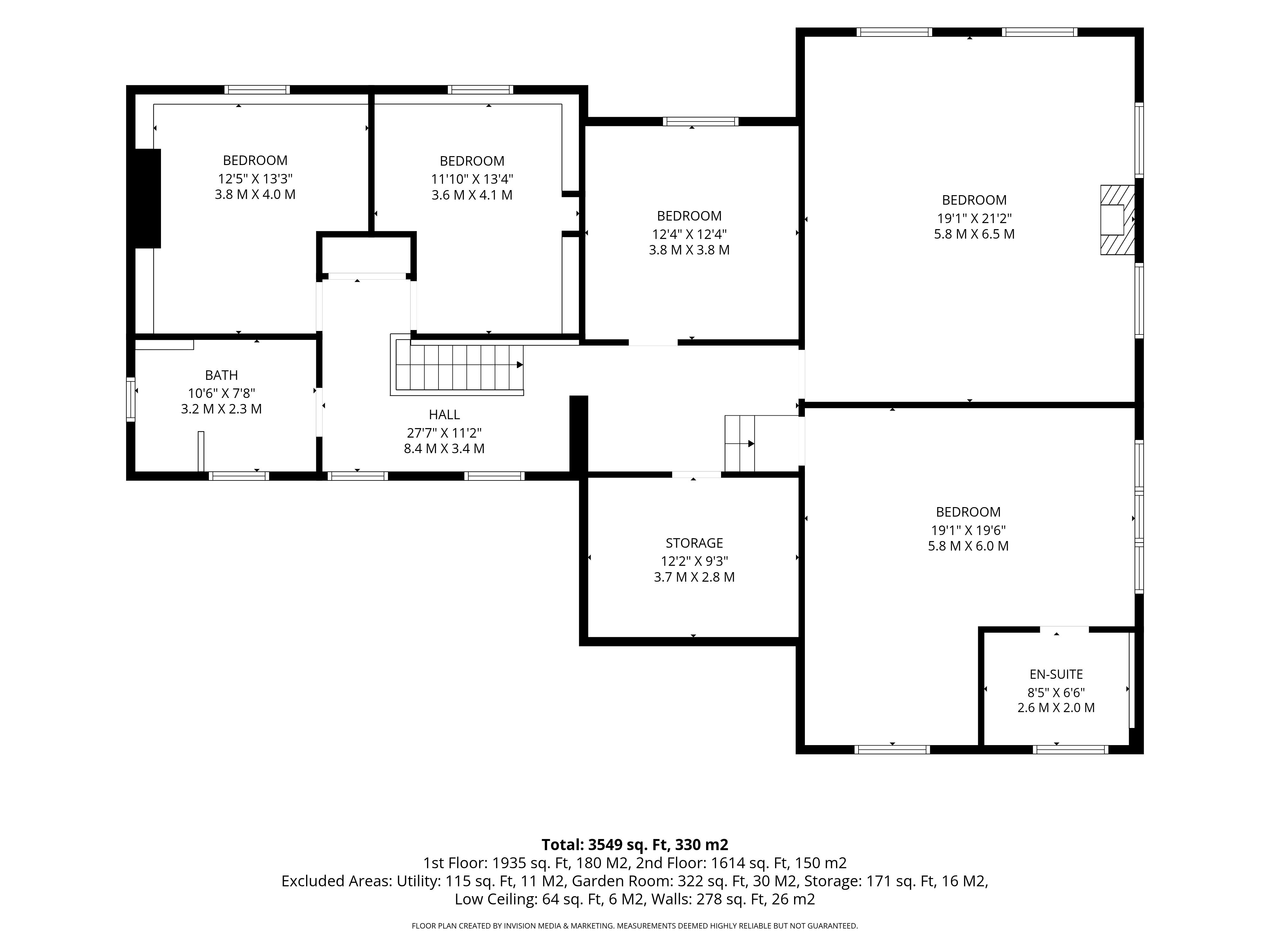 Floorplan - Old Clarum House, Ballaragh Road, Laxey IM4 7PL. - Plan 2 of 3