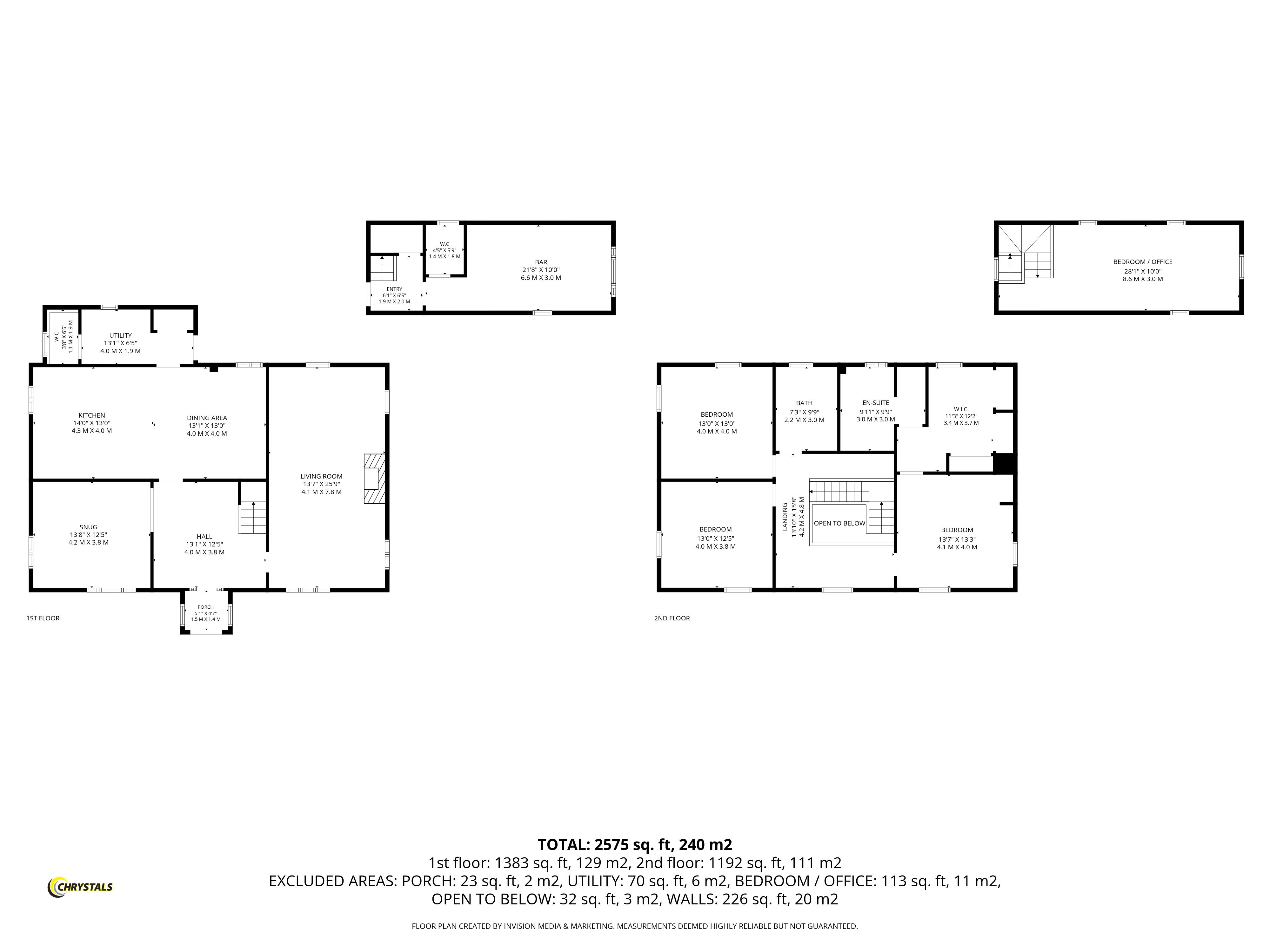 Floorplan - Ballacomish Farm Ronague, Arbory IM9 4HJ, Ballabeg. - Plan 1 of 2