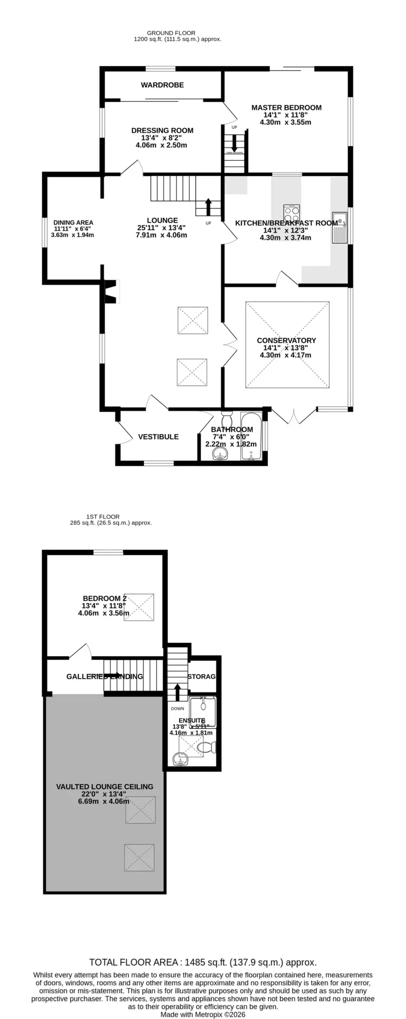 Floorplan - Oakhill Chapel, Port Soderick, Douglas. - Plan 1 of 1