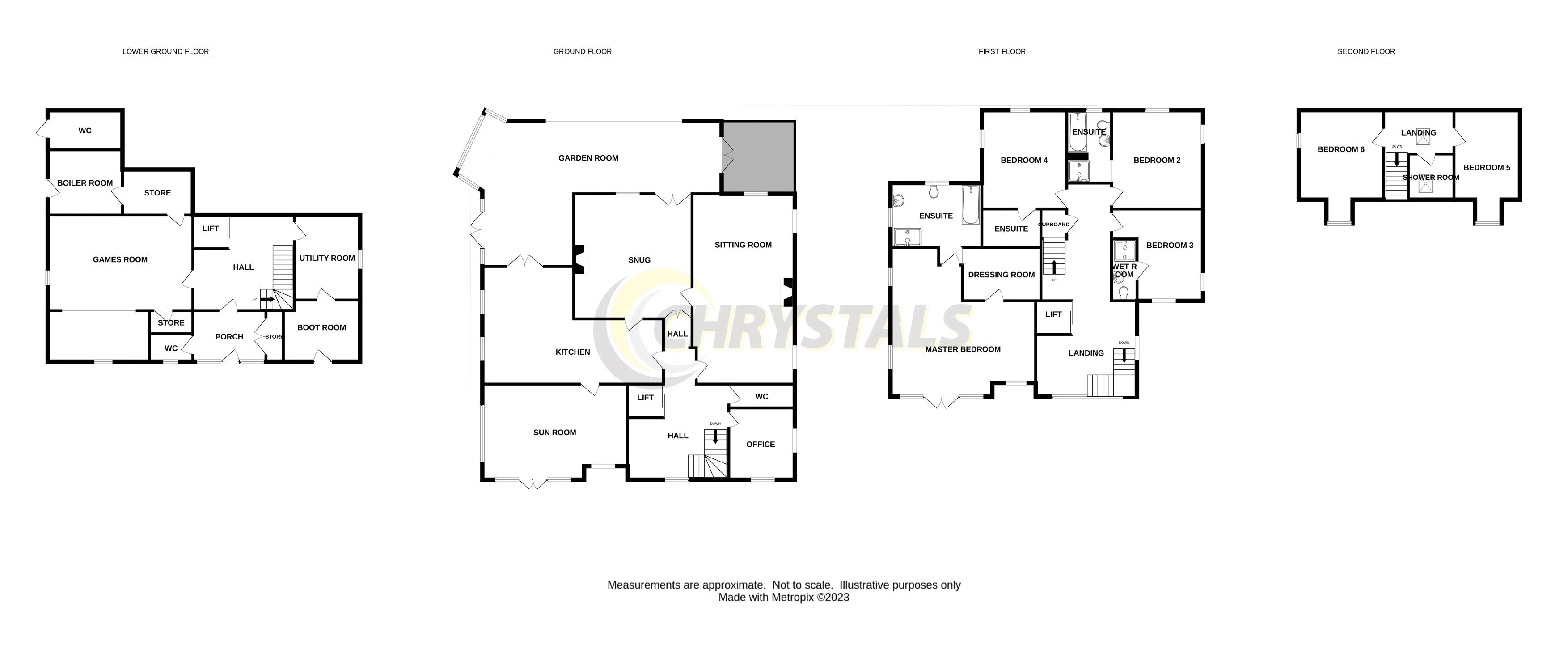 Floorplan - Ballaskyr Farmhouse, Kirk Michael. - Plan 1 of 1