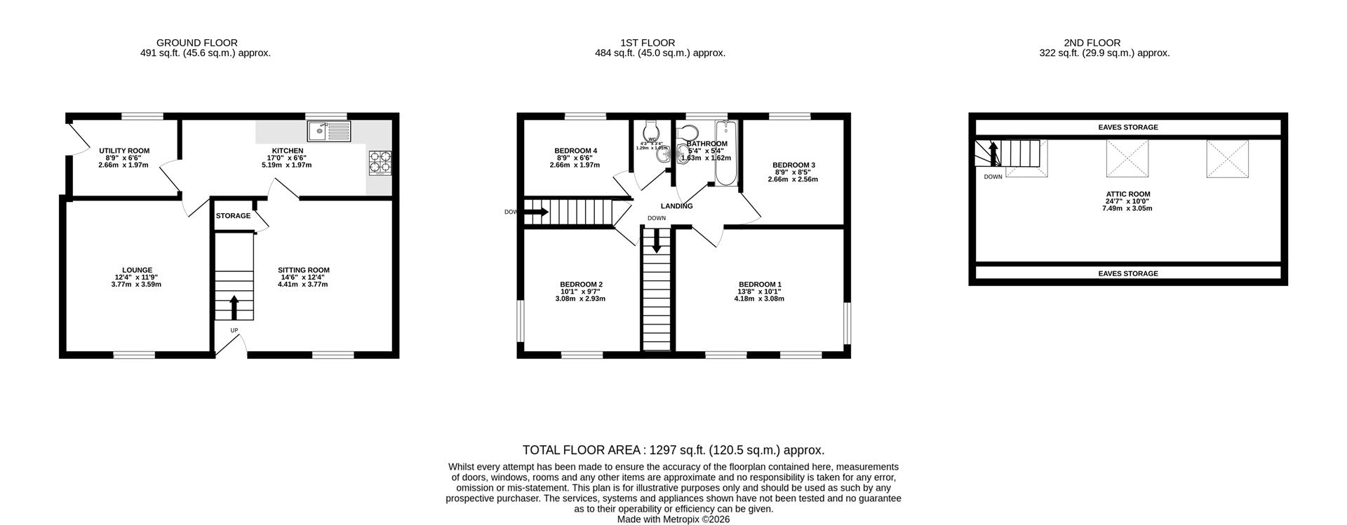 Floorplan - Allenbank, The Hope St. Johns, Glen Maye. - Plan 1 of 1