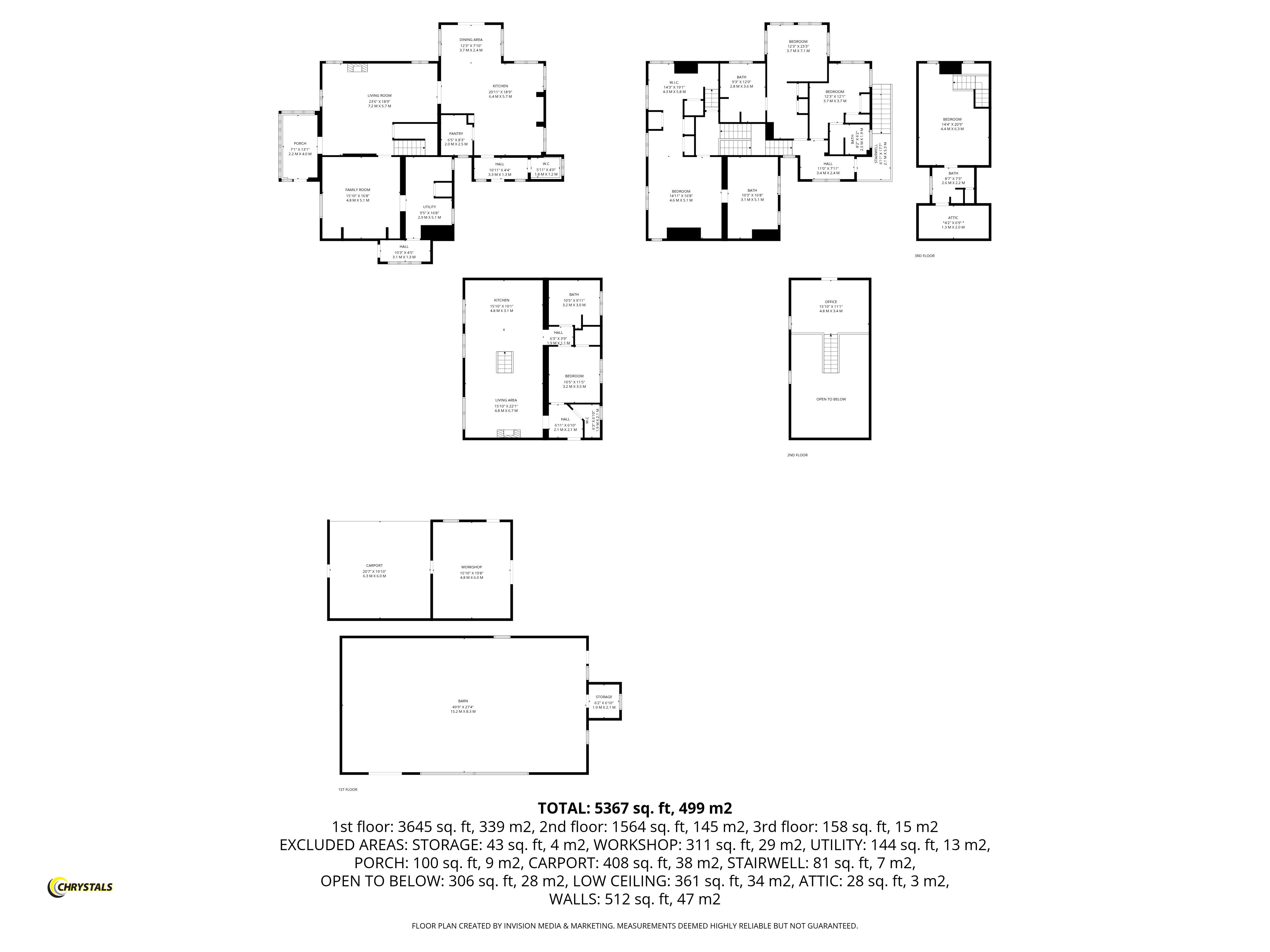 Floorplan - Ballachrink Farm, Jurby East IM7 3HD. - Plan 1 of 1
