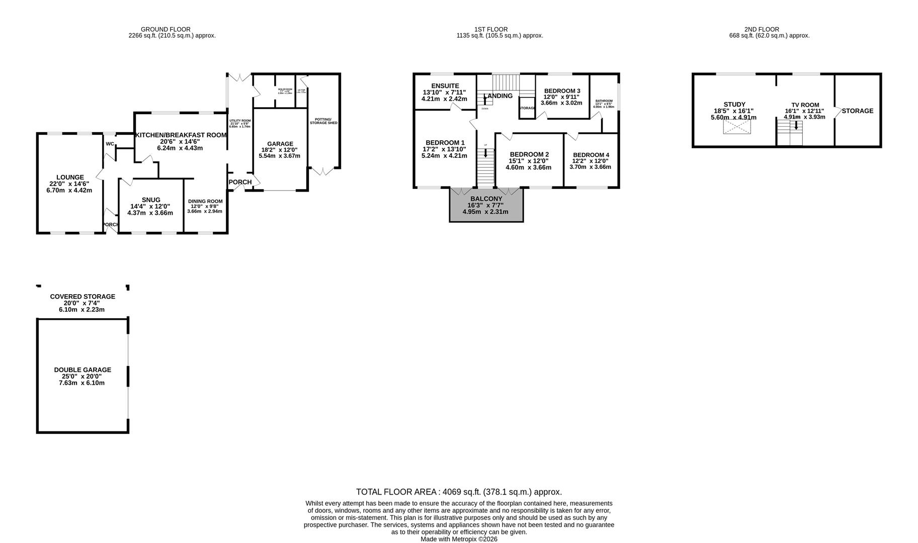 Floorplan - Woodlands, Ballagawne Road Colby. - Plan 1 of 1