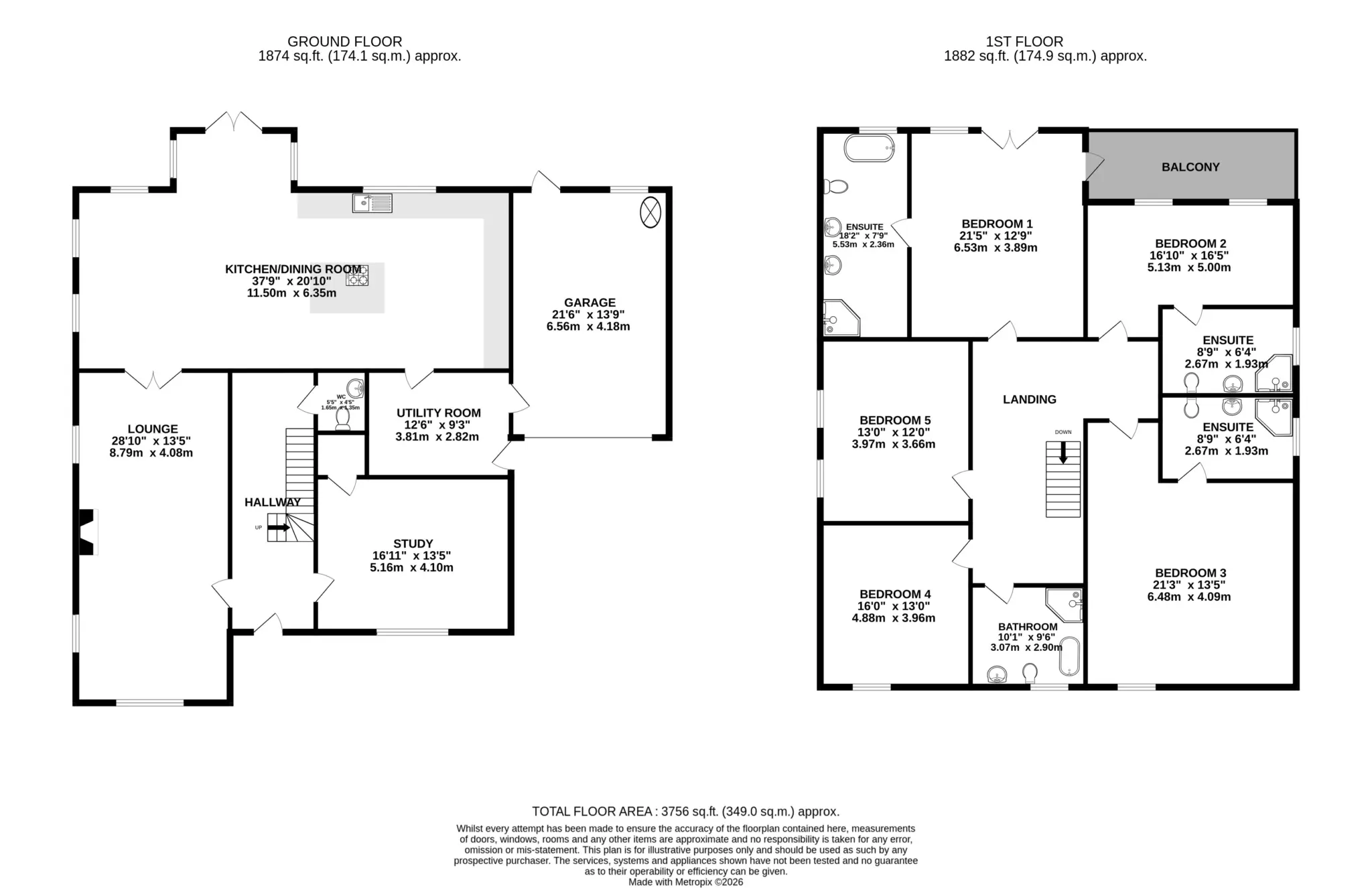 Floorplan - Spindrift, 6 Grand Island, Ramsey. - Plan 1 of 1