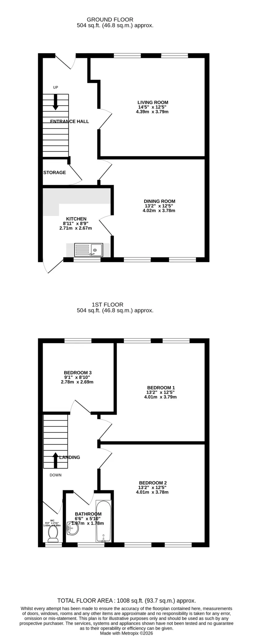 Floorplan - 11 Falcon Cliff Terrace, Douglas. - Plan 1 of 1