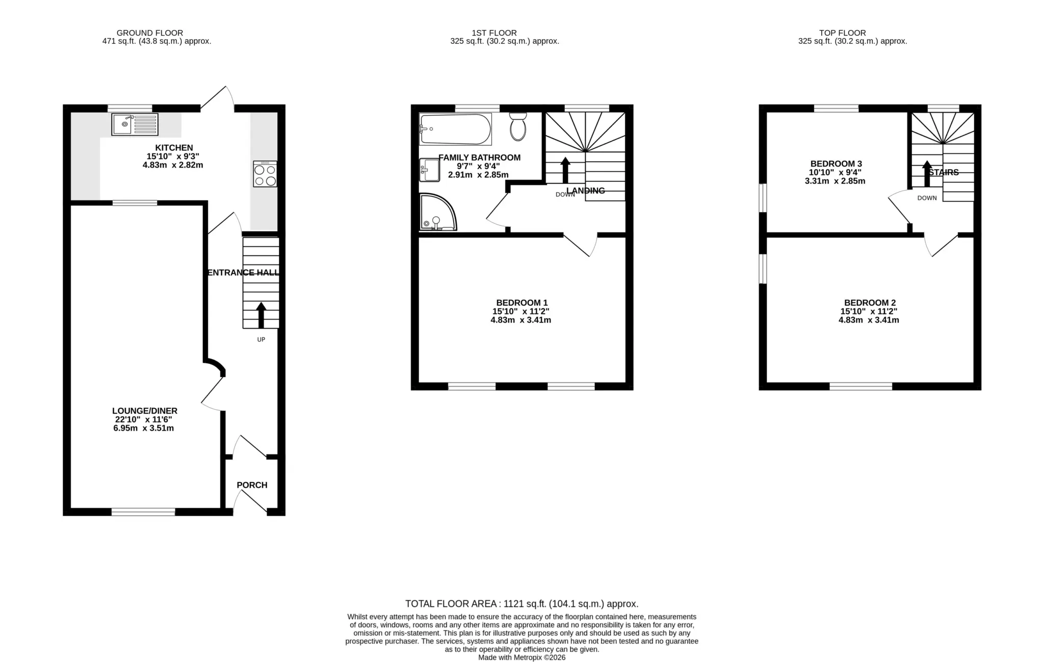 Floorplan - 50 Princes Street, Douglas. - Plan 1 of 1