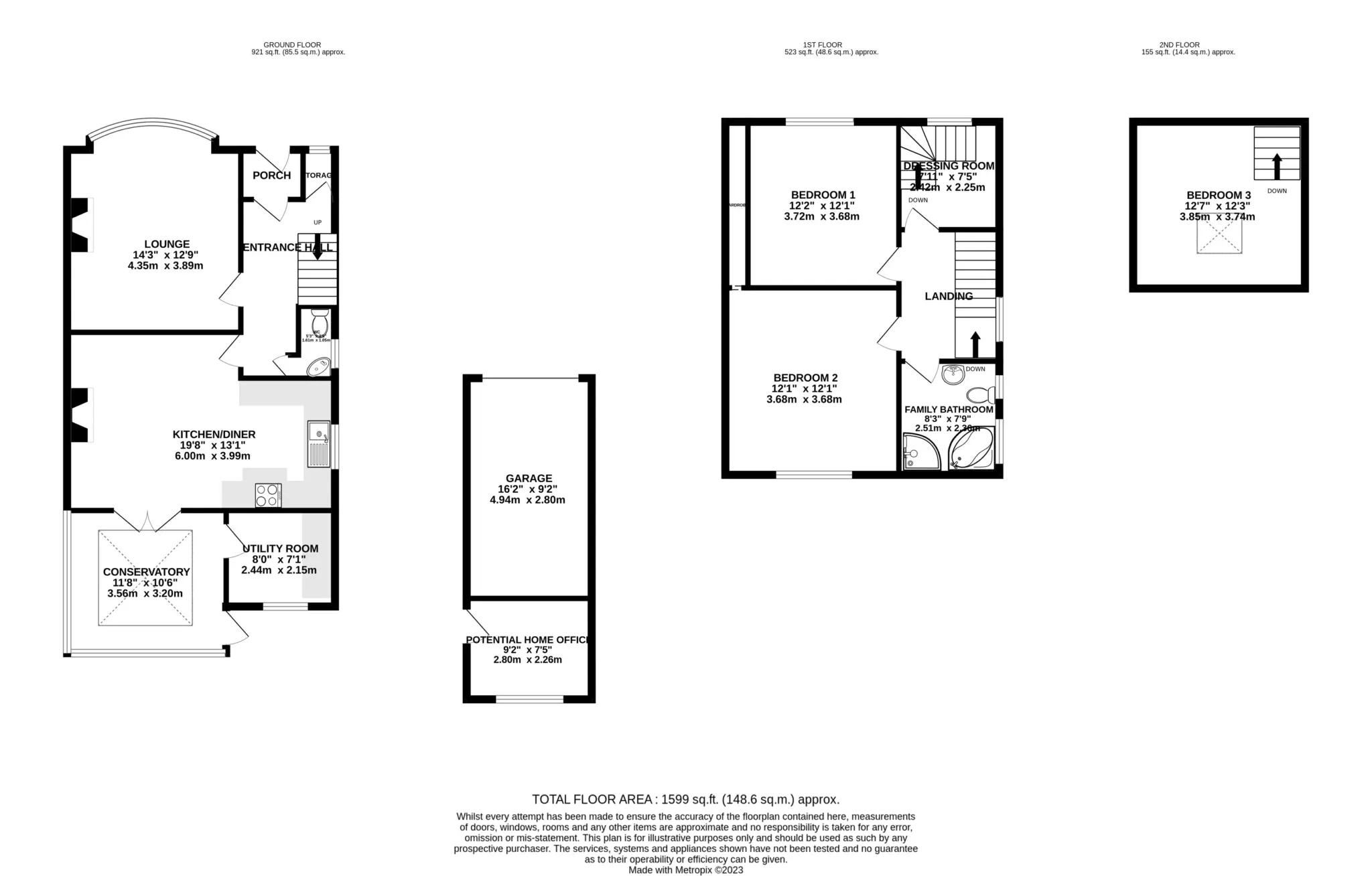Floorplan - 43 High View Road, Douglas. - Plan 1 of 1