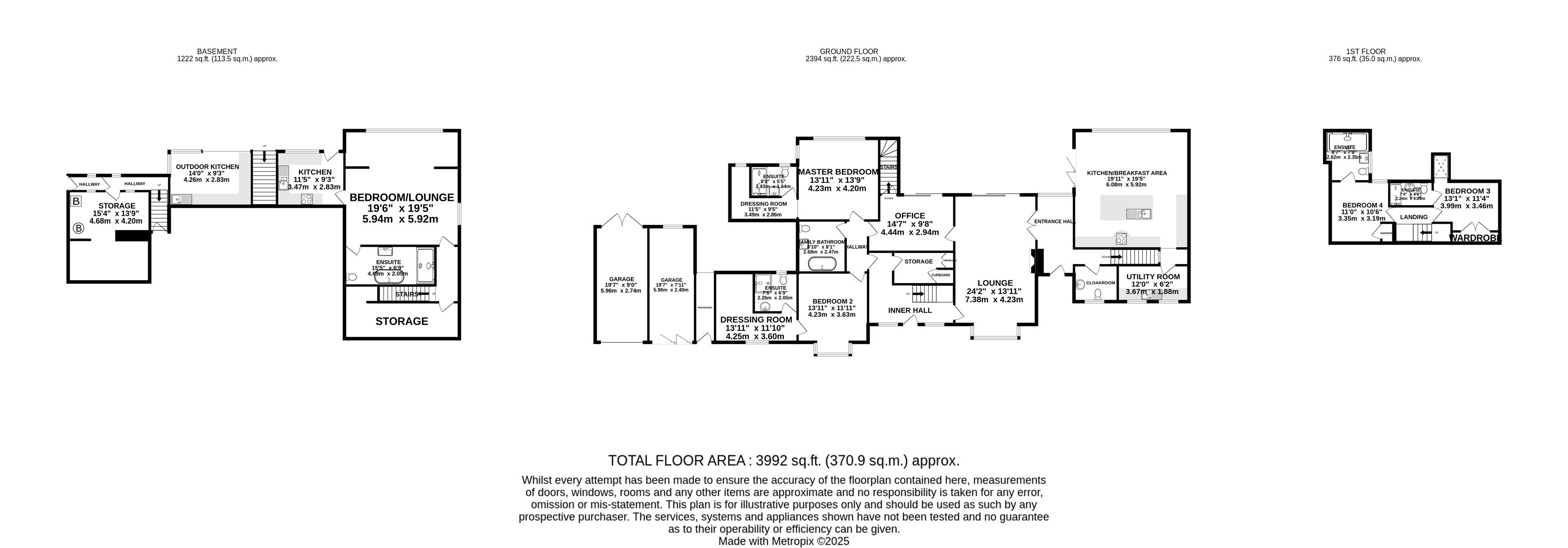 Floorplan - Twisted Chimneys, Main Road, Glen Vine IM4 4BQ. - Plan 1 of 1