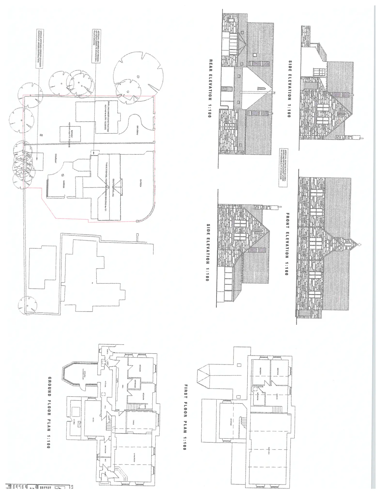 Floorplan - The Old School House, Sulby. - Plan 2 of 2