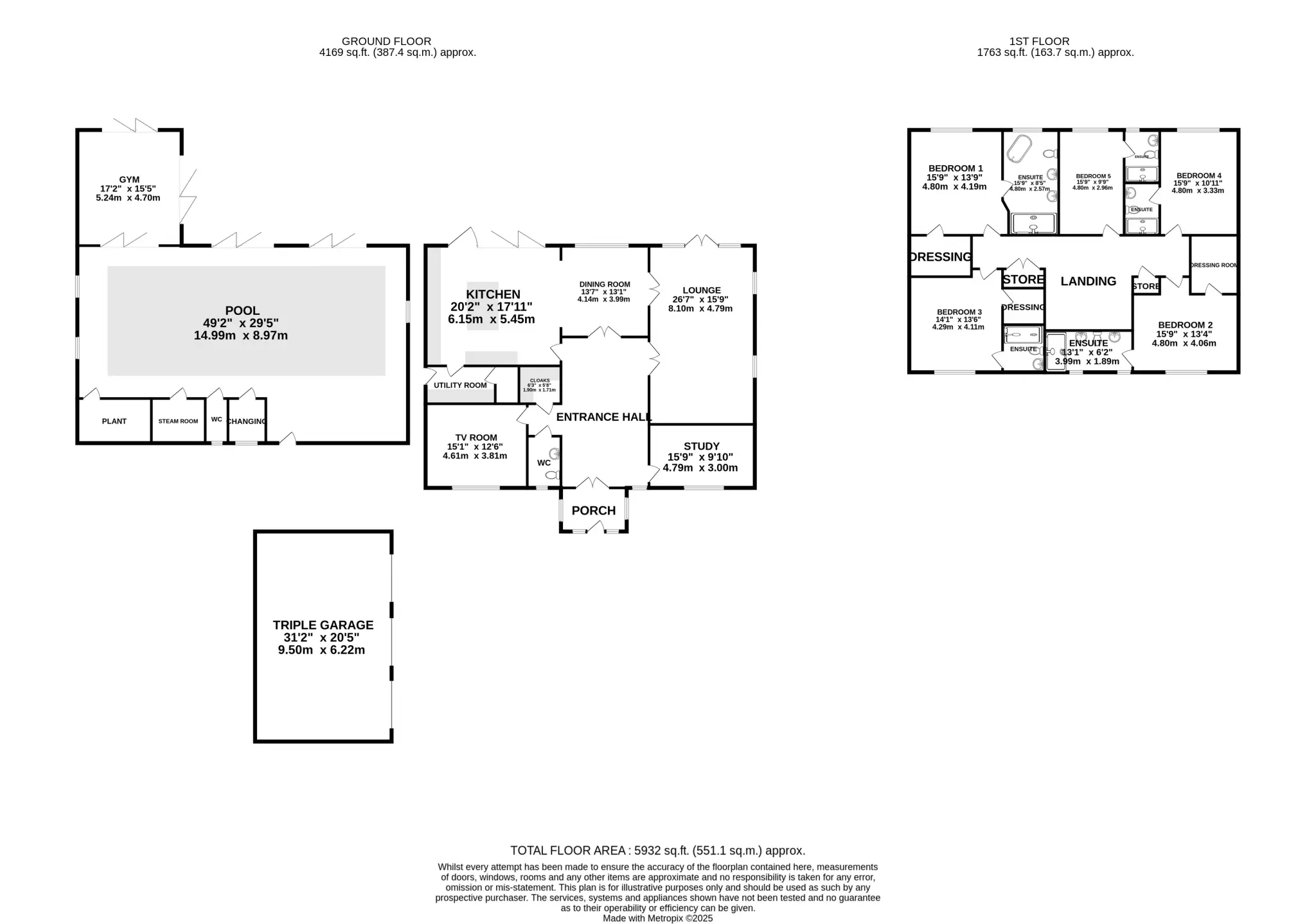 Floorplan - Kingsley Manor, Ballanard Woods, Douglas. - Plan 1 of 1
