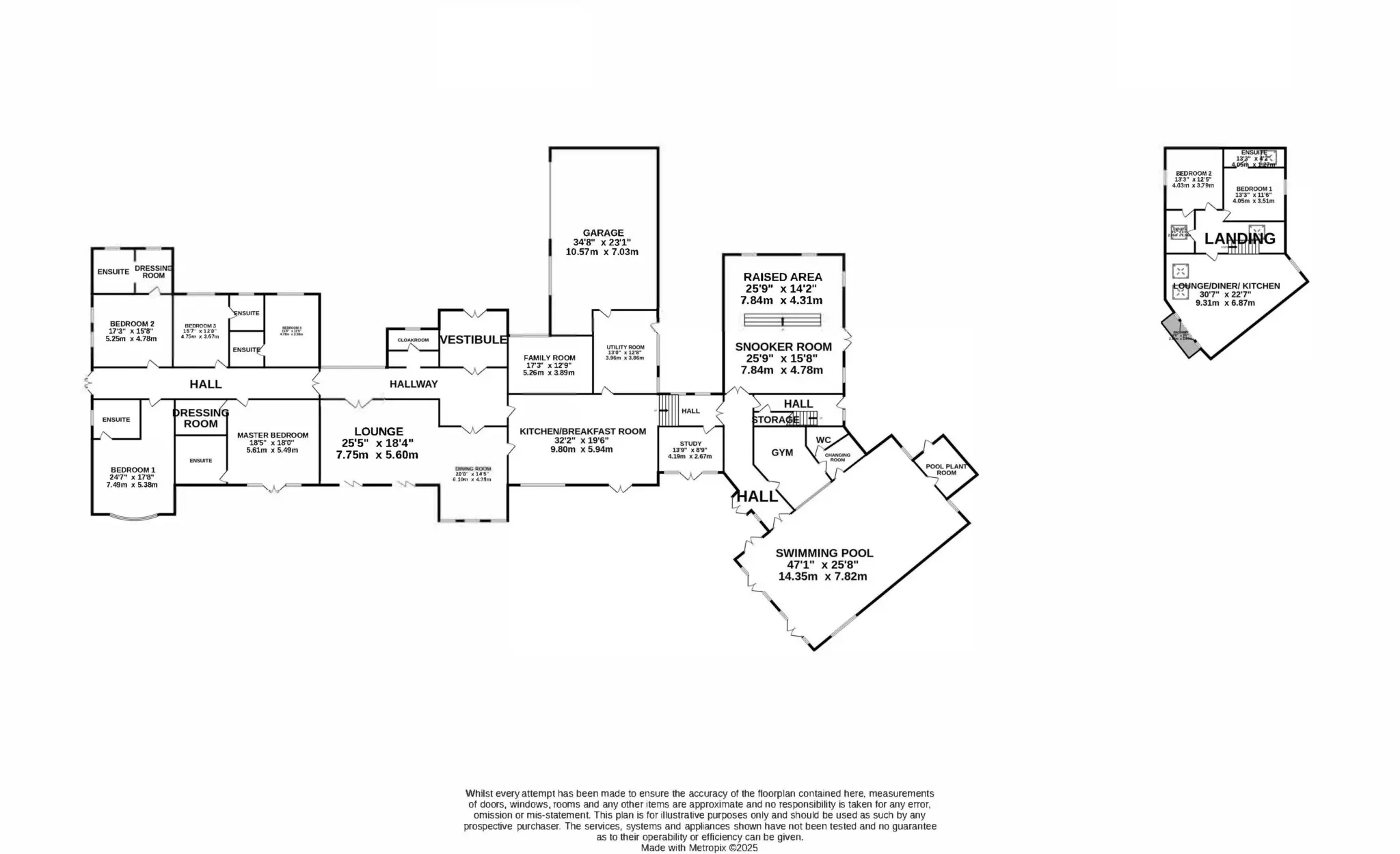 Floorplan - Santon Heights, Orrisdale Road, Ballasalla. - Plan 1 of 1