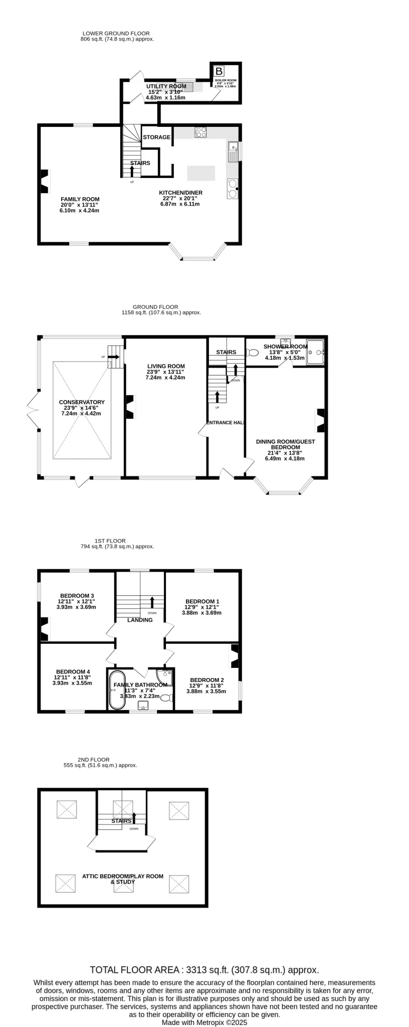 Floorplan - Rhencullen House, Kirk Michael. - Plan 1 of 1