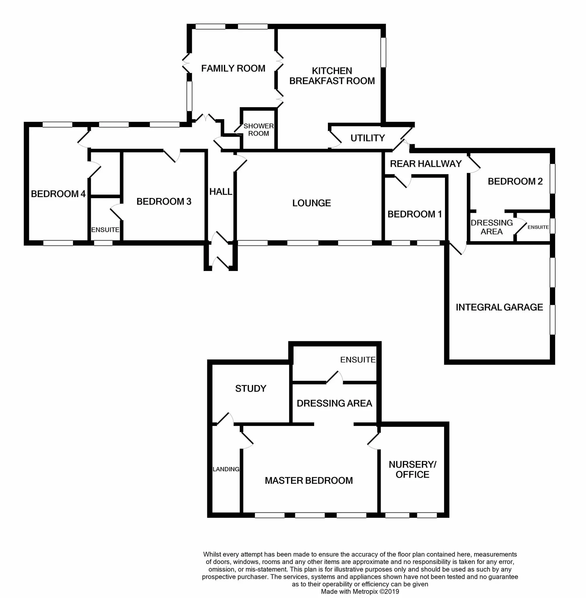 Floorplan - Ballaclucas Farm, Top Road, Crosby. - Plan 1 of 1