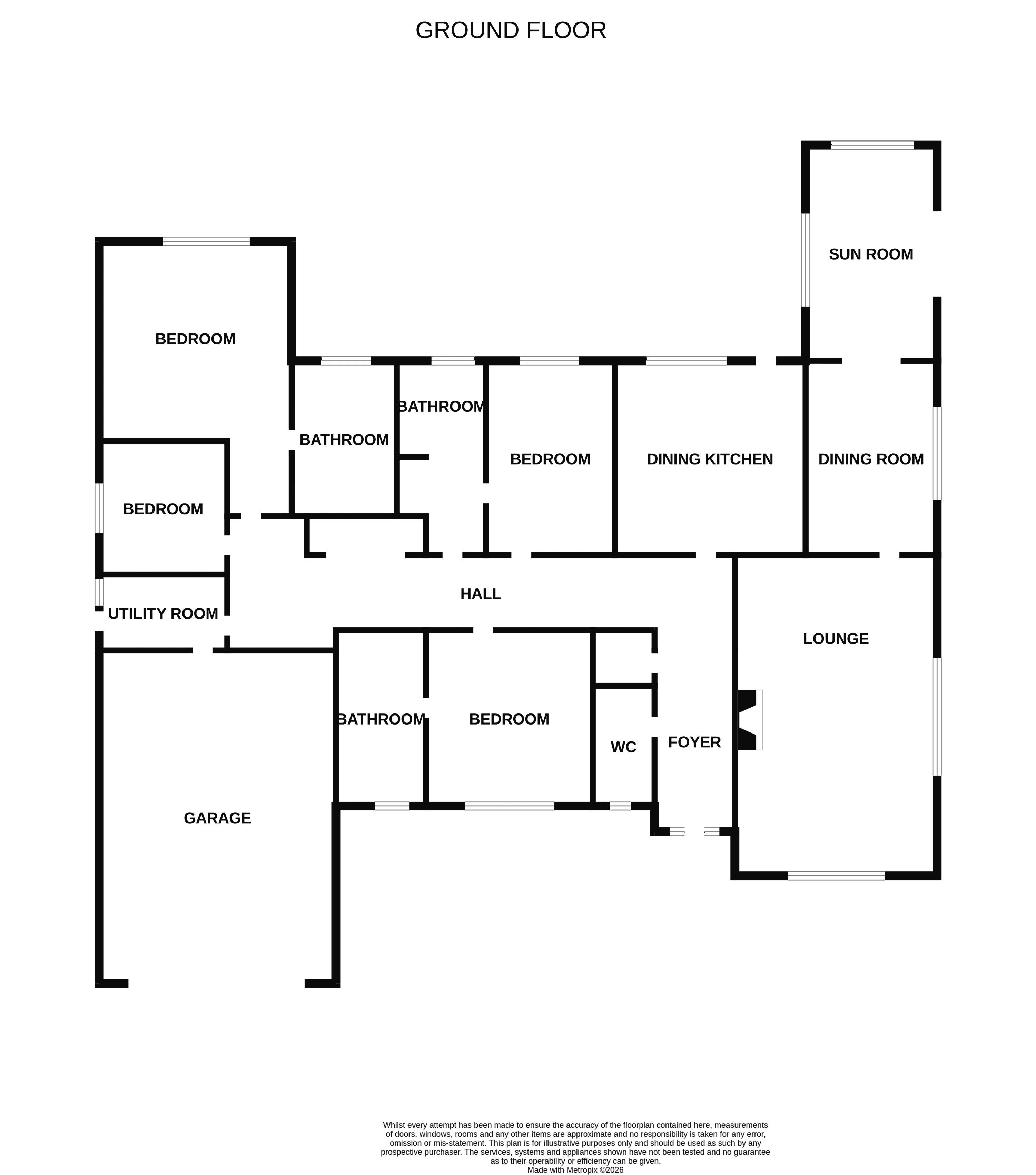 Floorplan - Awin Oirr, Ballastrooan, Colby IM9 4NR. - Plan 1 of 1