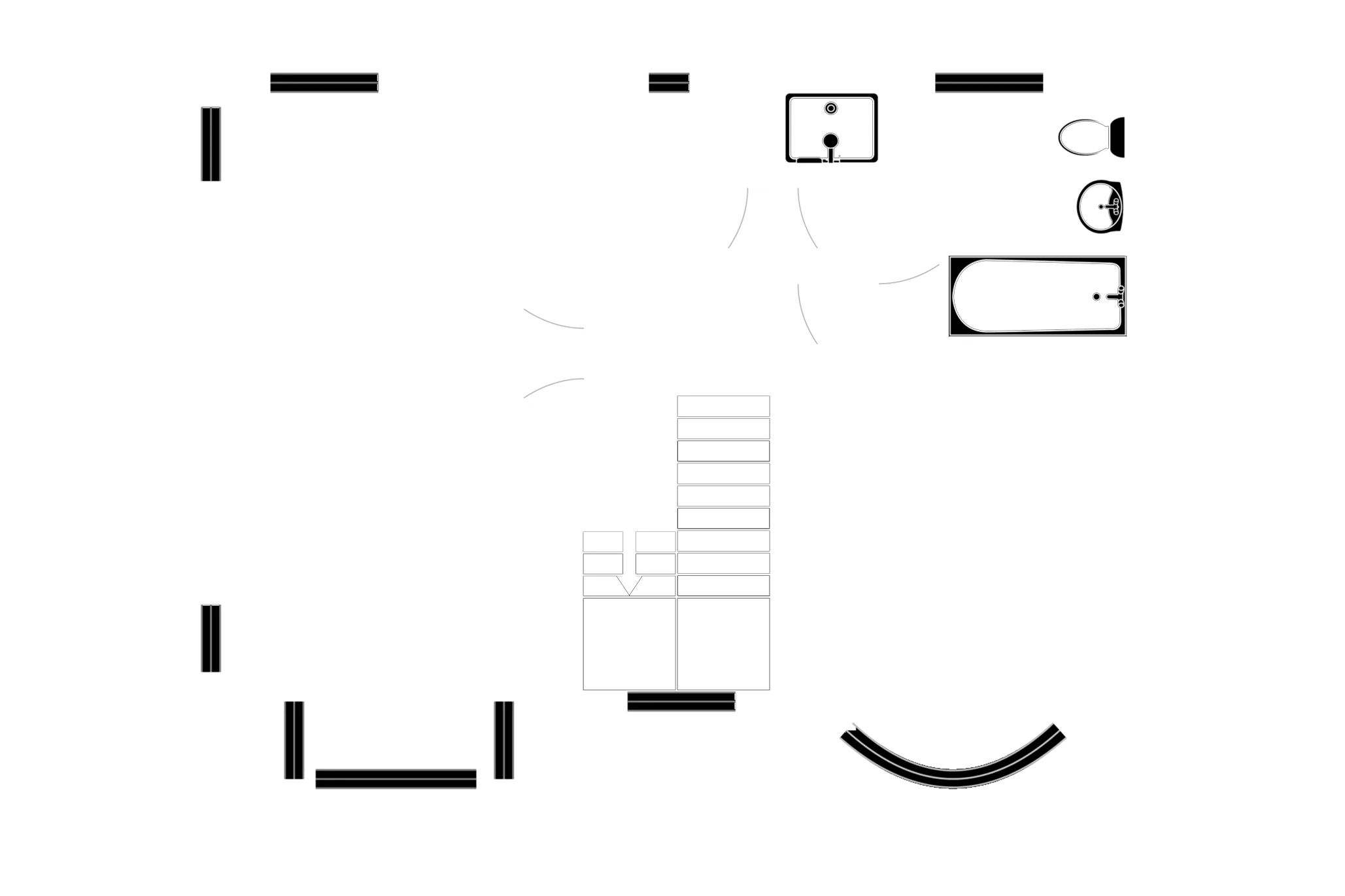 Floorplan - Far End, Clifton Road North, Port St Mary. - Plan 1 of 2