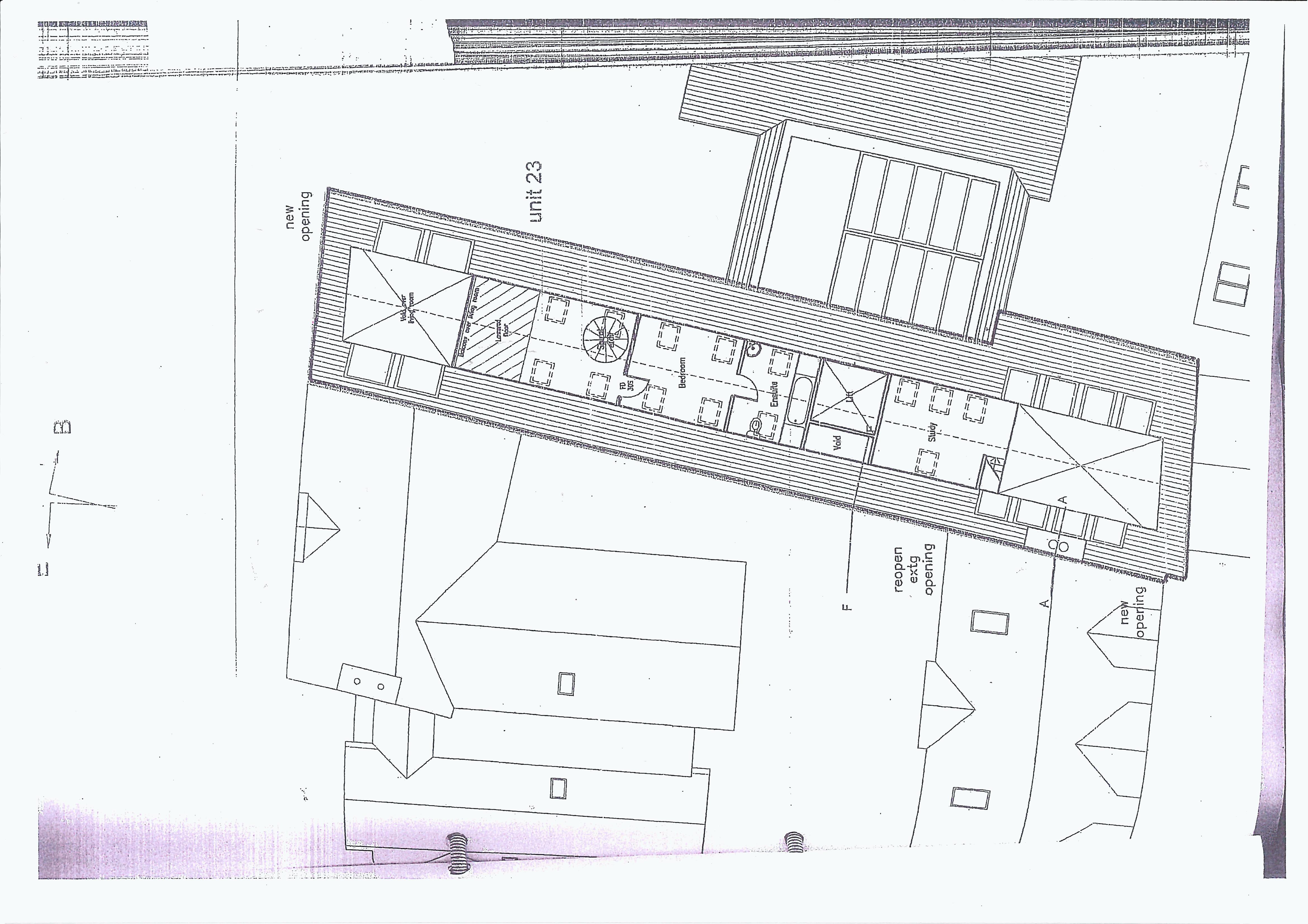 Floorplan - The Penthouse, Viking Longhouse Mariners Wharf, Peel IM5 1AR. - Plan 2 of 2