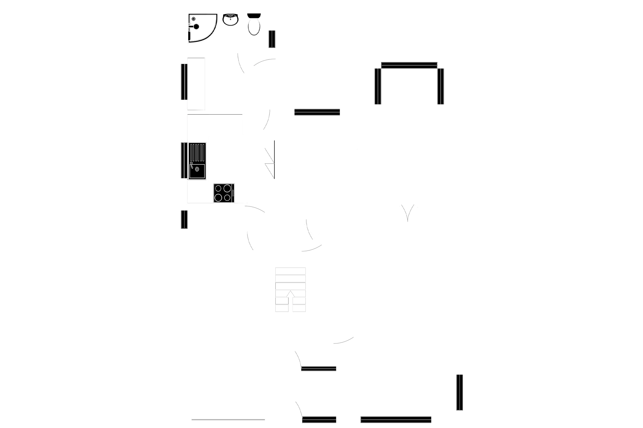 Floorplan - 3 Marina Close, Onchan. - Plan 1 of 2