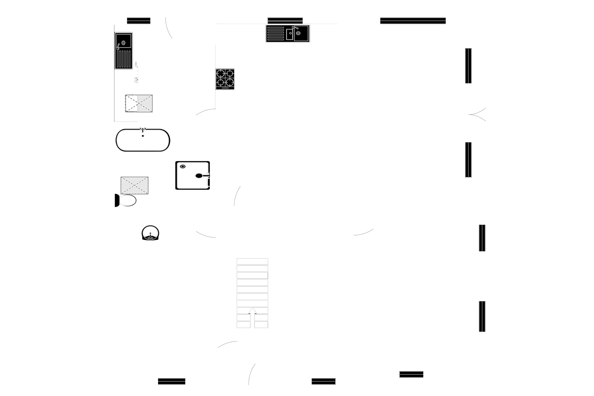Floorplan - Glenedge, Glen Road, Laxey. - Plan 1 of 2