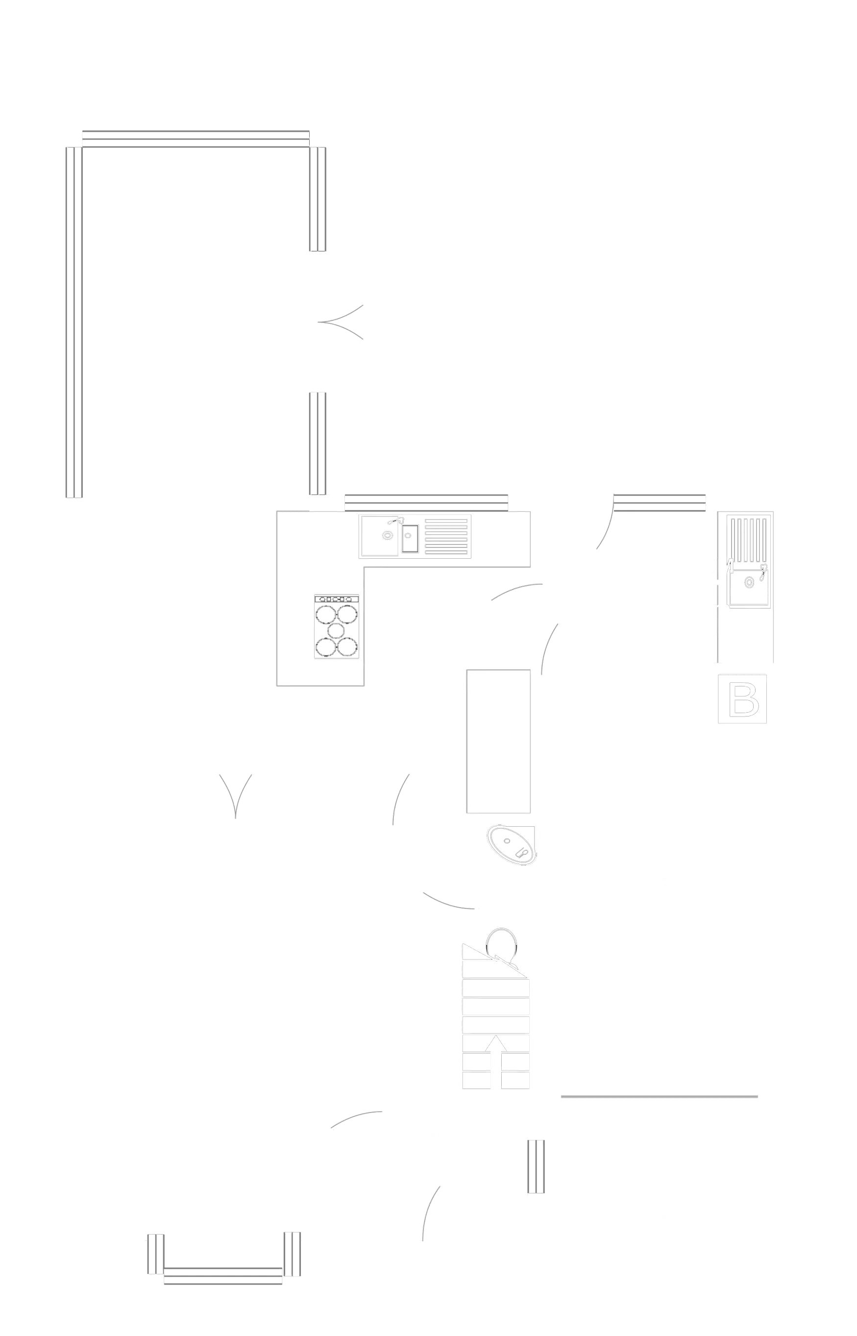 Floorplan - 7 The Crofts, Glen Vine. - Plan 1 of 2