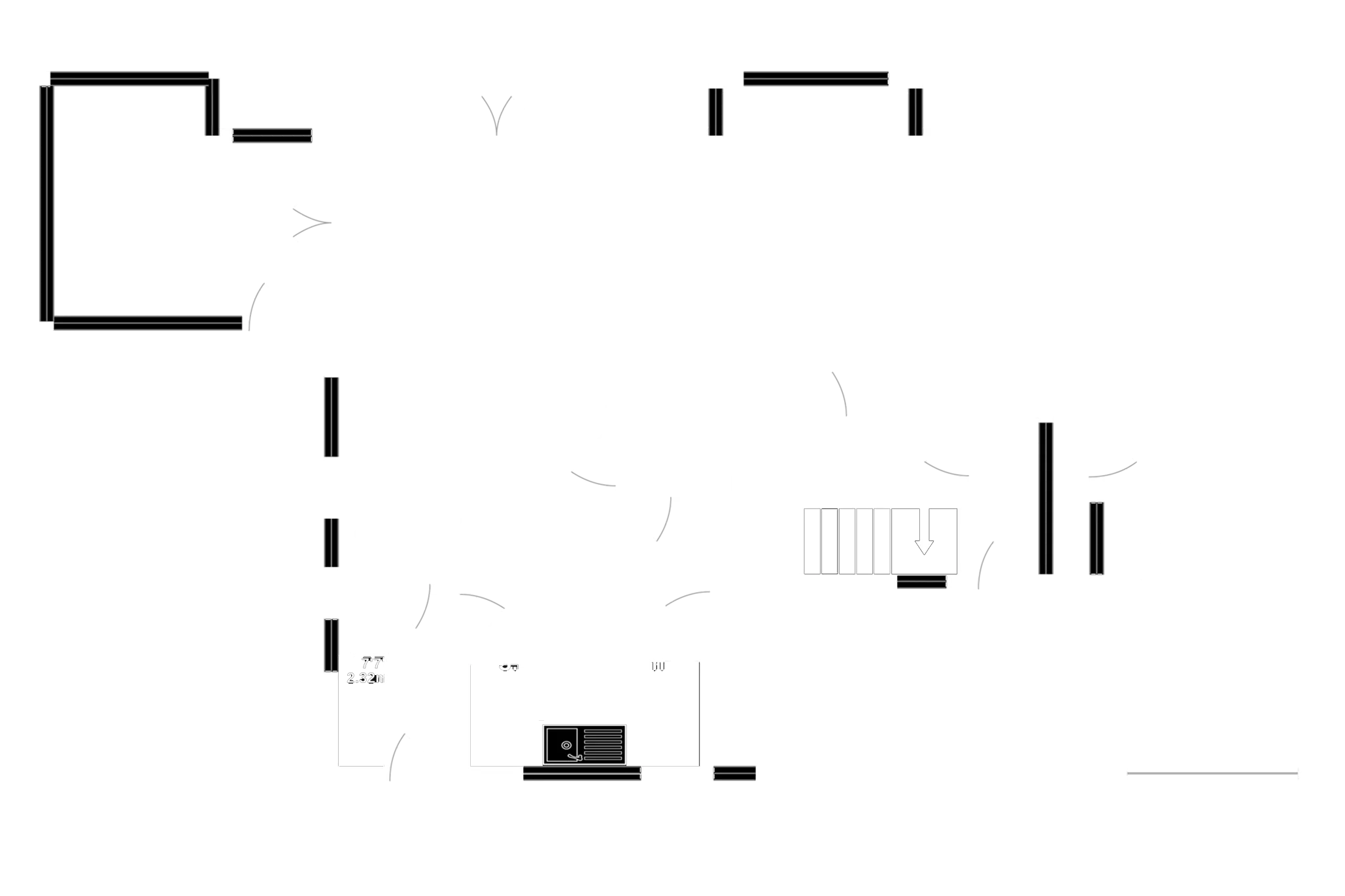 Floorplan - Blossom Hill, Main Road, Union Mills. - Plan 1 of 2