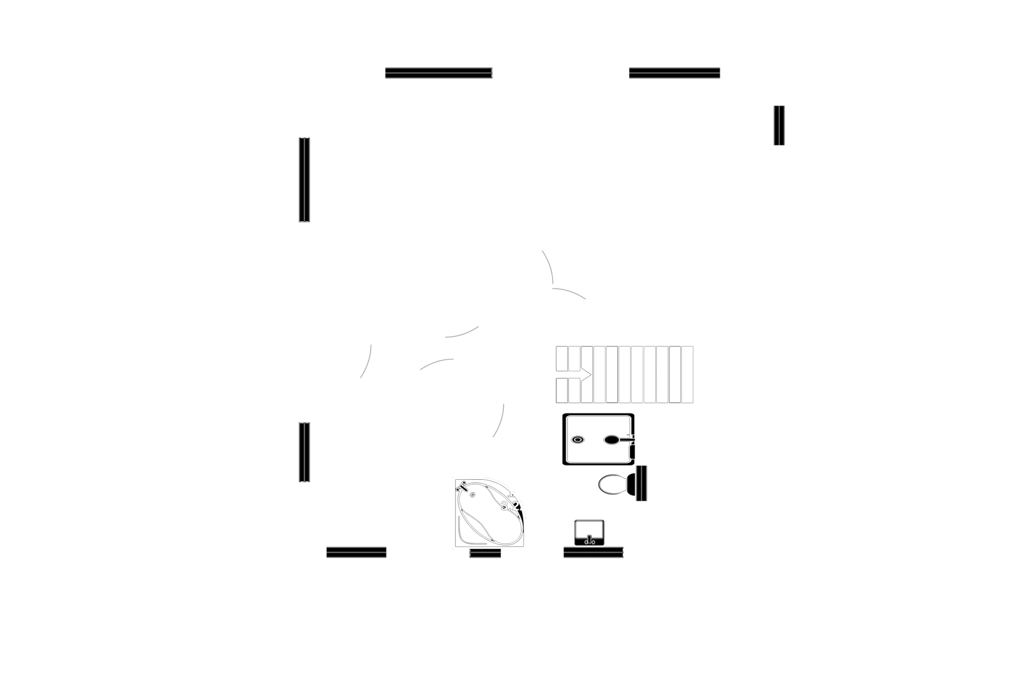 Floorplan - Blossom Hill, Main Road, Union Mills. - Plan 2 of 2