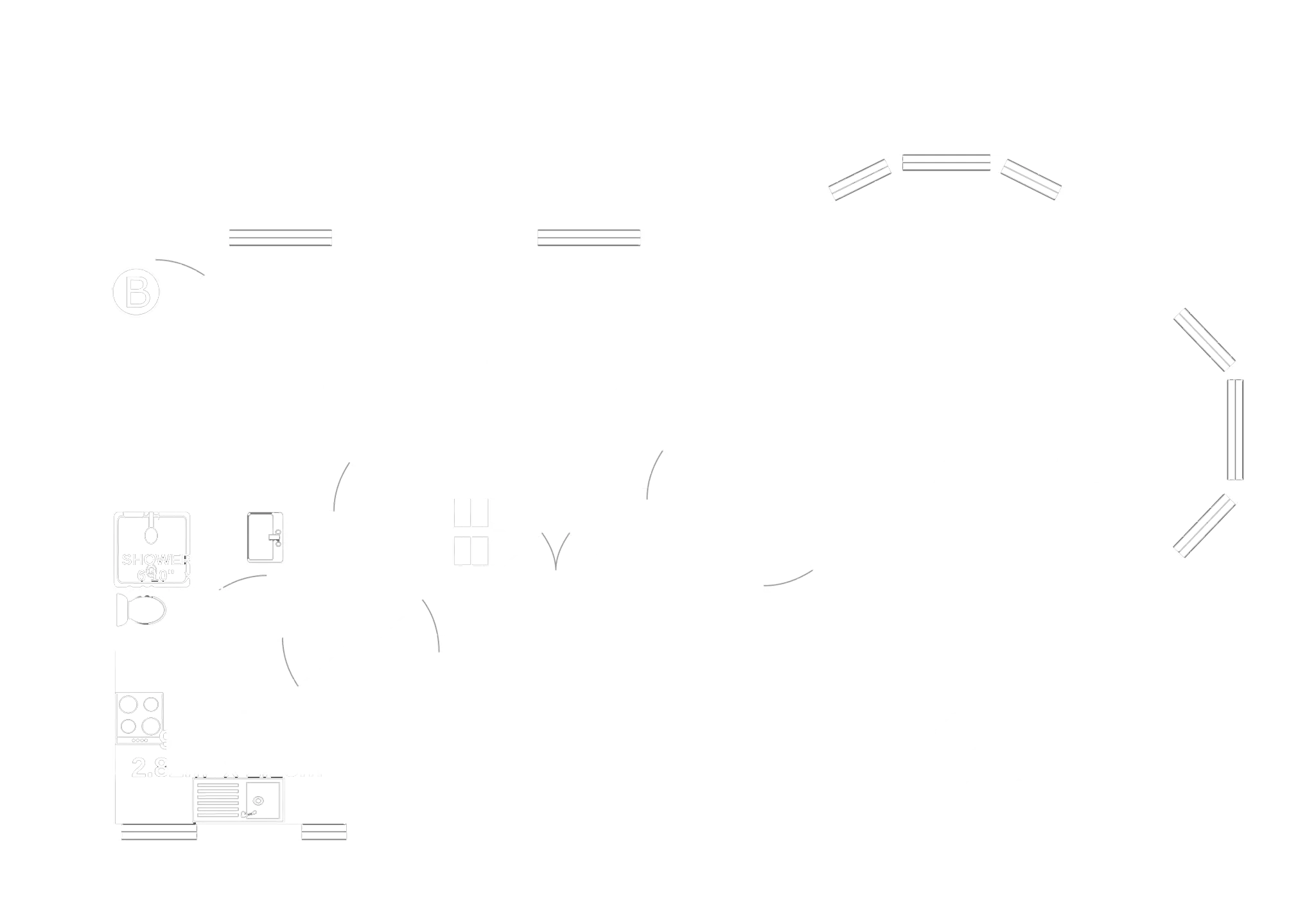 Floorplan - Flat 1, The Headlands, Peel. - Plan 1 of 2