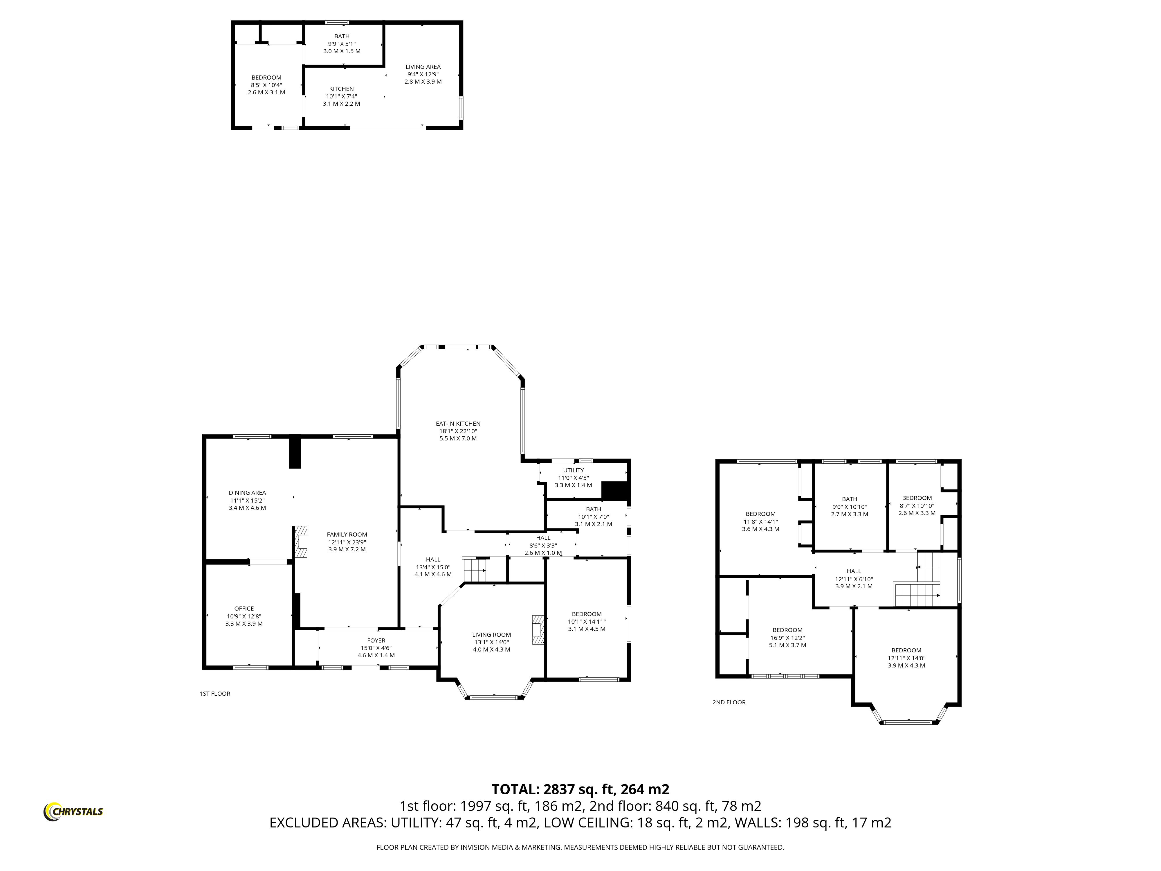Floorplan - Wendover, Douglas Road, Castletown IM9 1TJ. - Plan 1 of 1