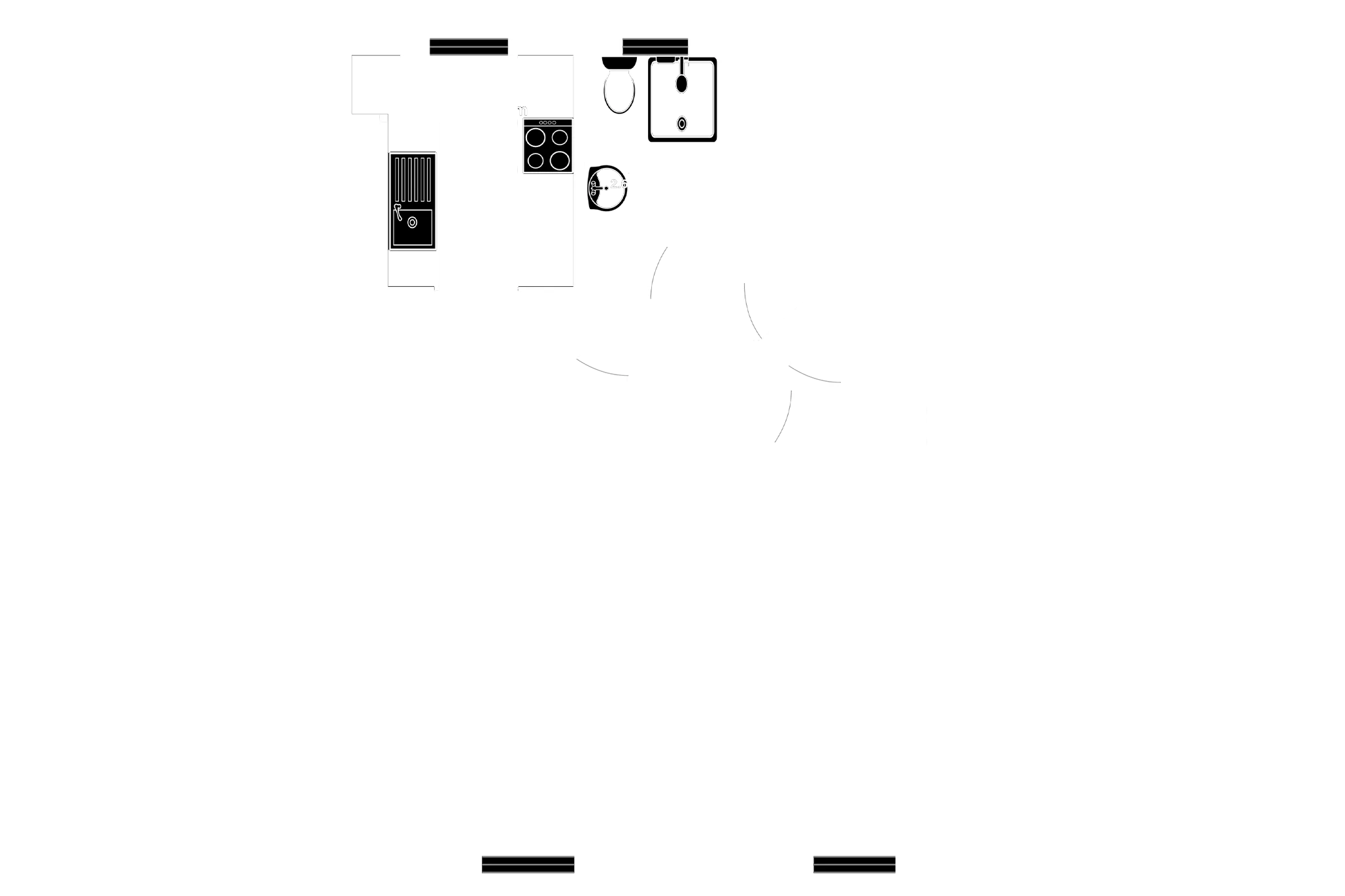 Floorplan - Flat 4, Ventnor, Ballure Road, Ramsey. - Plan 1 of 1
