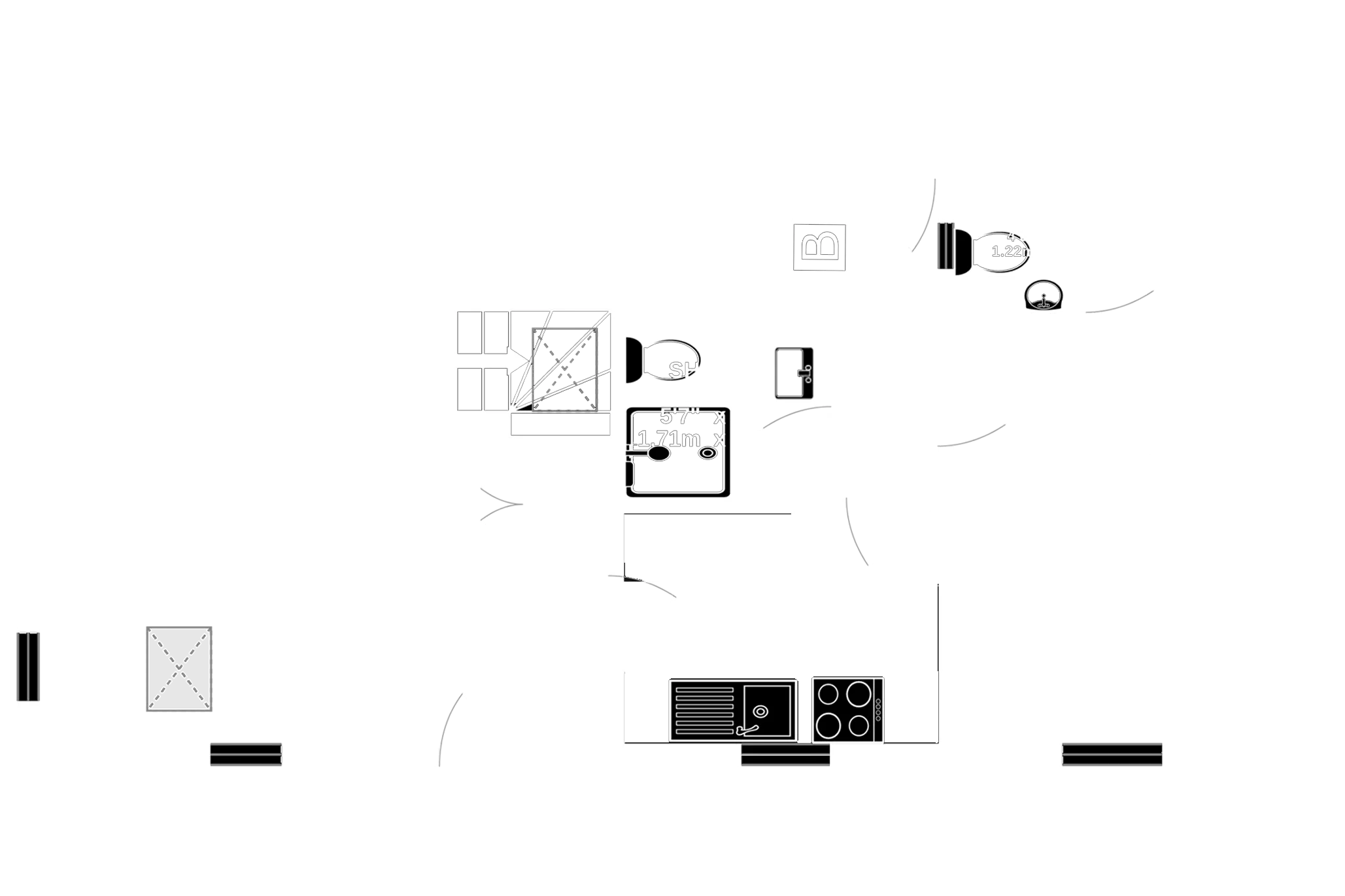 Floorplan - The Old Post Office, Main Road, Colby. - Plan 1 of 2