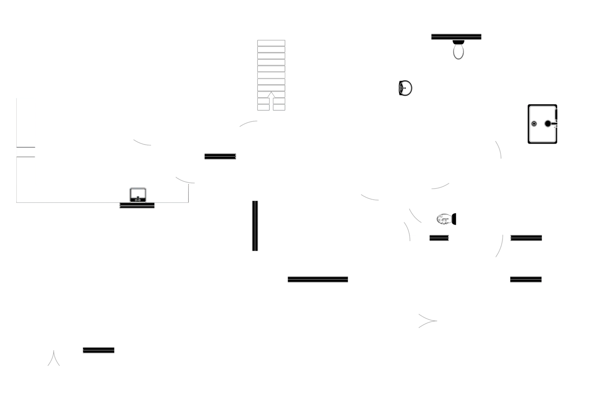 Floorplan - Fuchsia Cottage, Glen Mona, Ramsey. - Plan 1 of 2