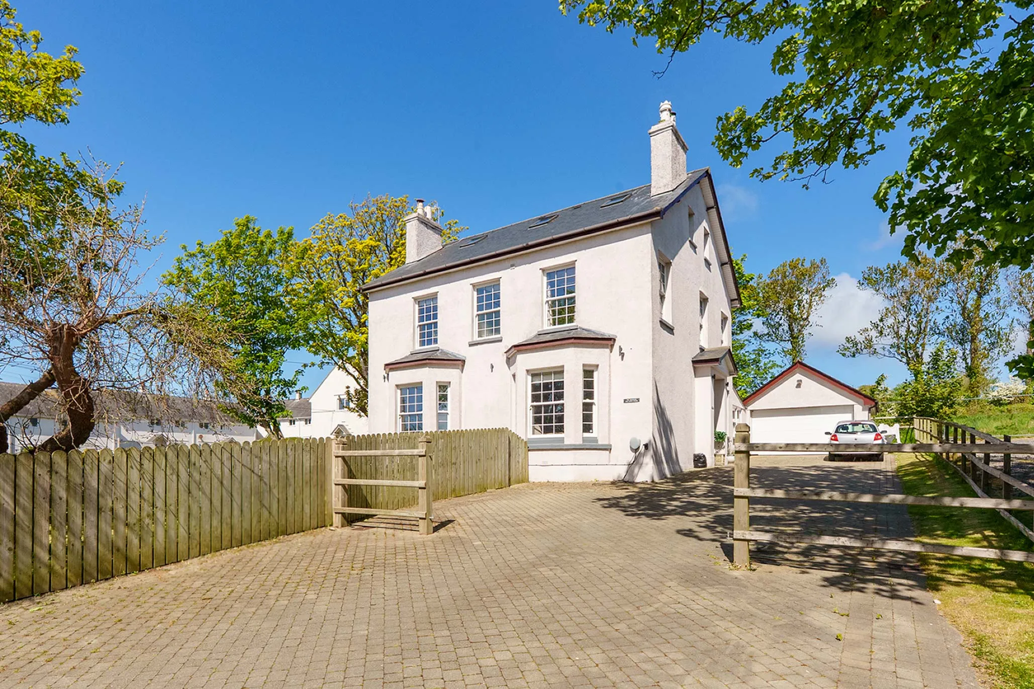 The Vicarage, Main Road, Ballabeg. - Photo 1 of 25