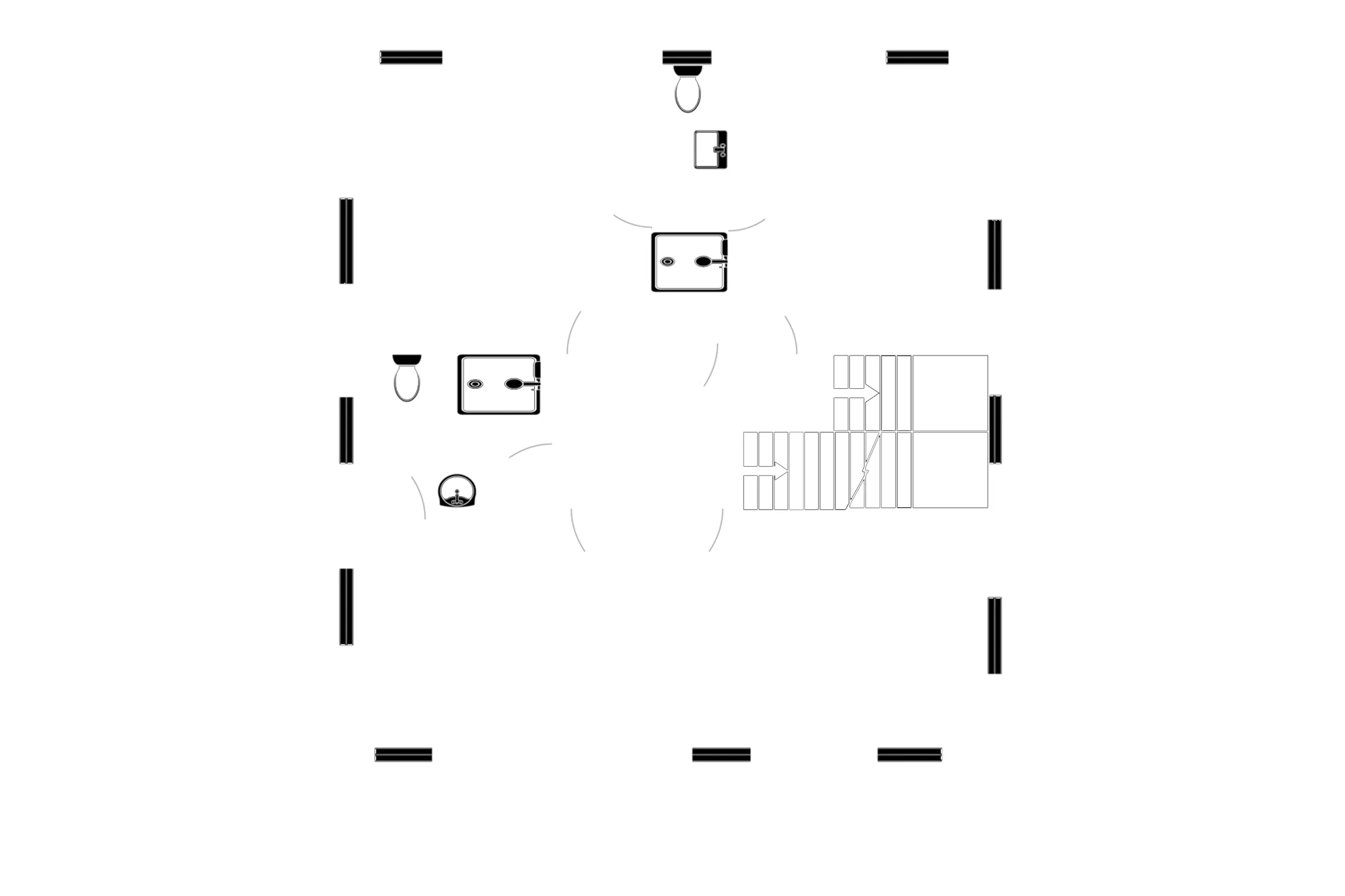 Floorplan - The Vicarage, Main Road, Ballabeg. - Plan 2 of 3