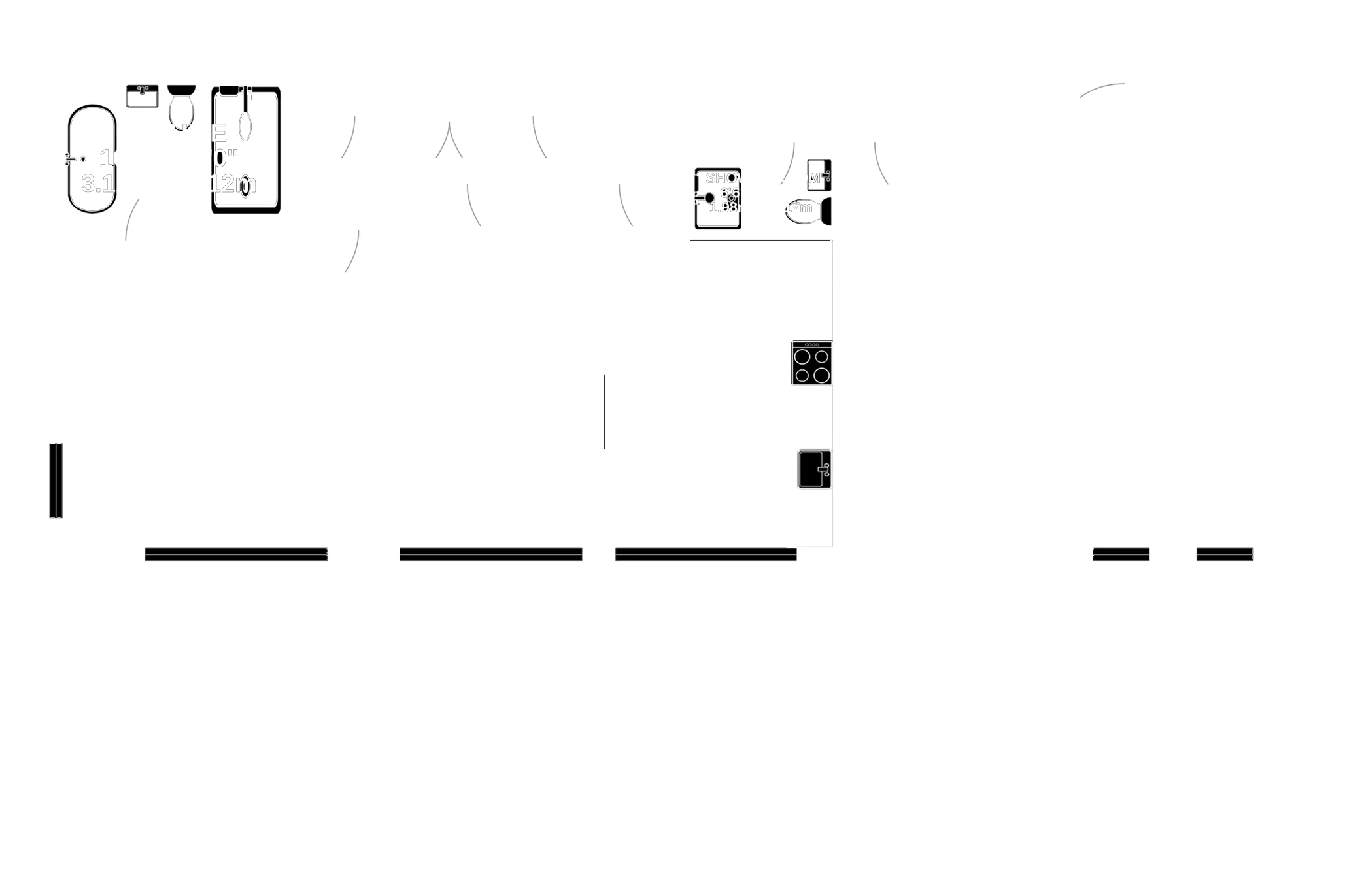 Floorplan - 2 King Edward Bay Apartments, Sea Cliff Road, Onchan. - Plan 1 of 2