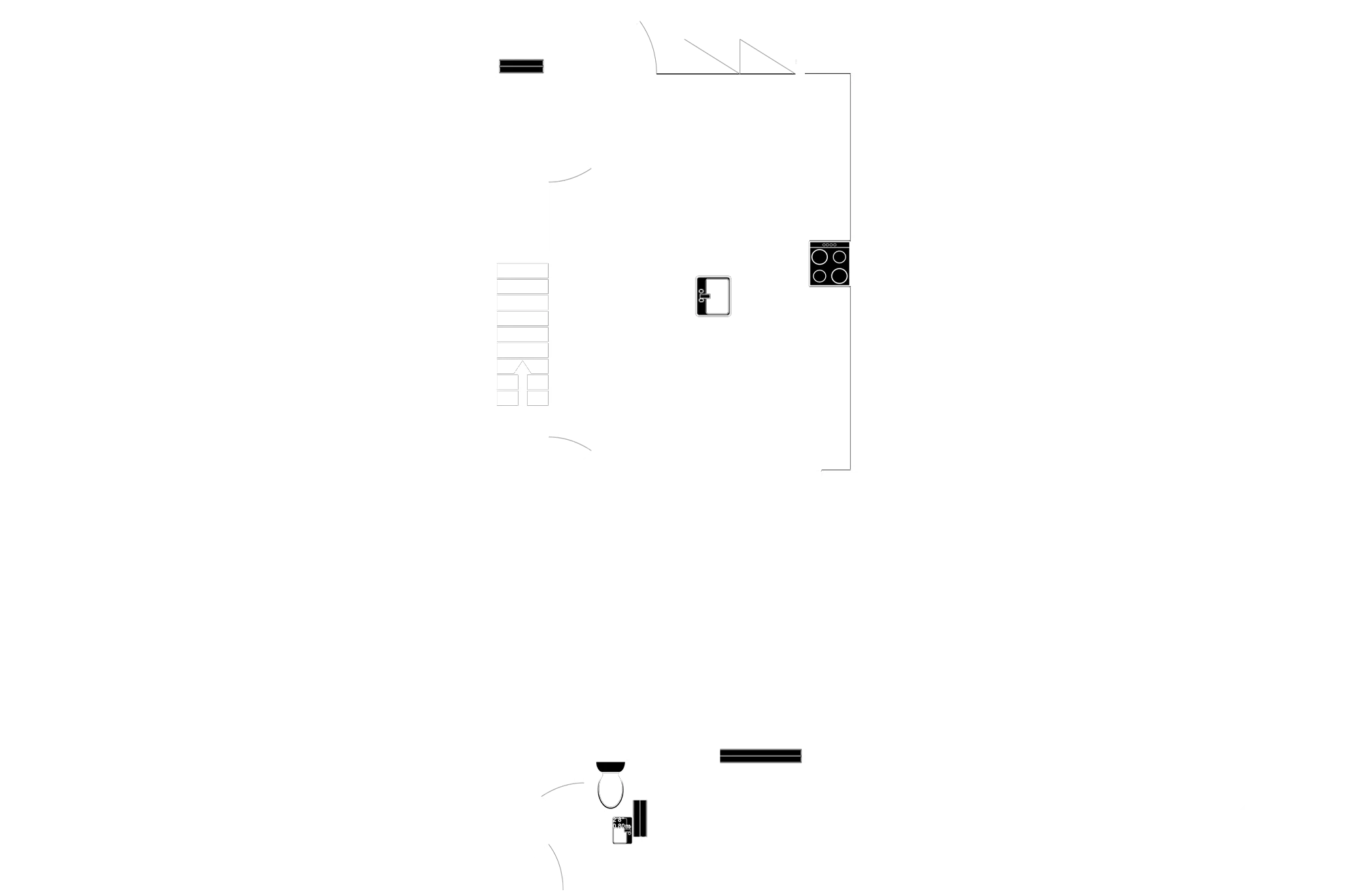 Floorplan - 1 Bradda Place, Maine Road, Port Erin. - Plan 1 of 3