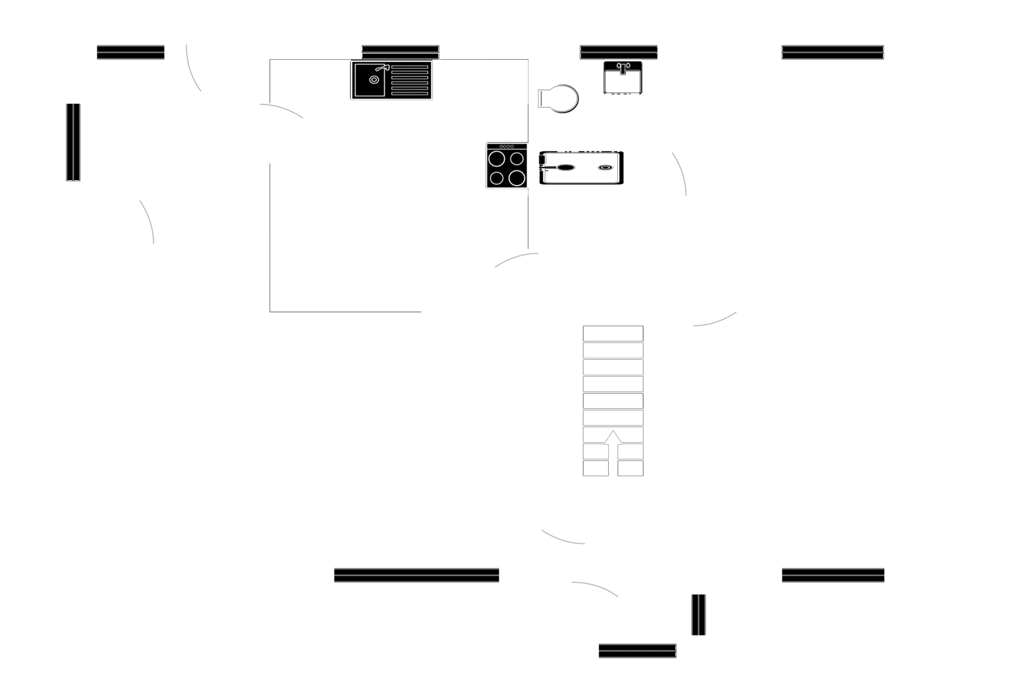 Floorplan - 21 Wybourn Drive, Onchan. - Plan 1 of 2