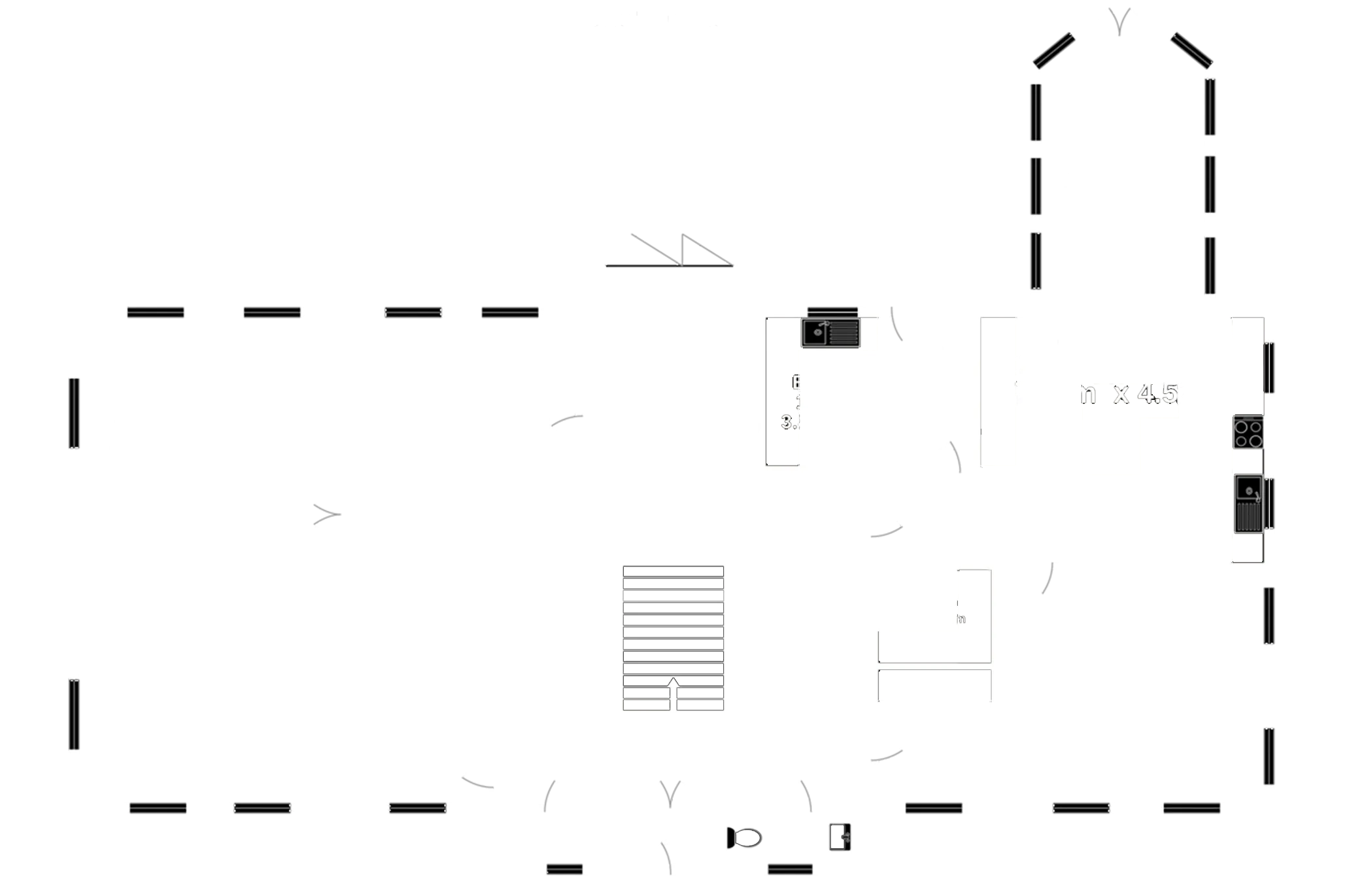 Floorplan - Barrowdale House, Sir Georges Bridge, Abbeylands, Onchan. - Plan 1 of 4
