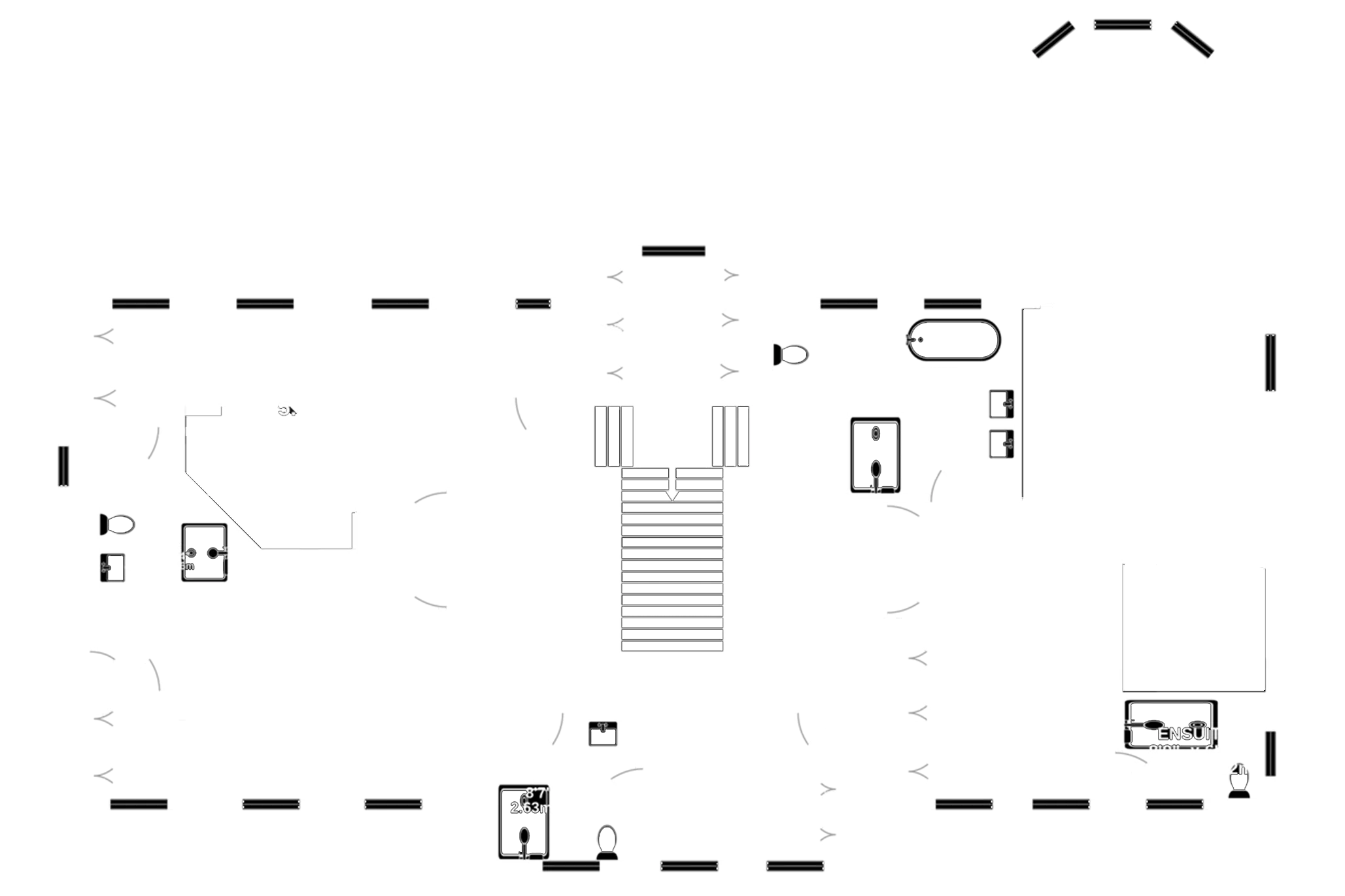 Floorplan - Barrowdale House, Sir Georges Bridge, Abbeylands, Onchan. - Plan 2 of 4