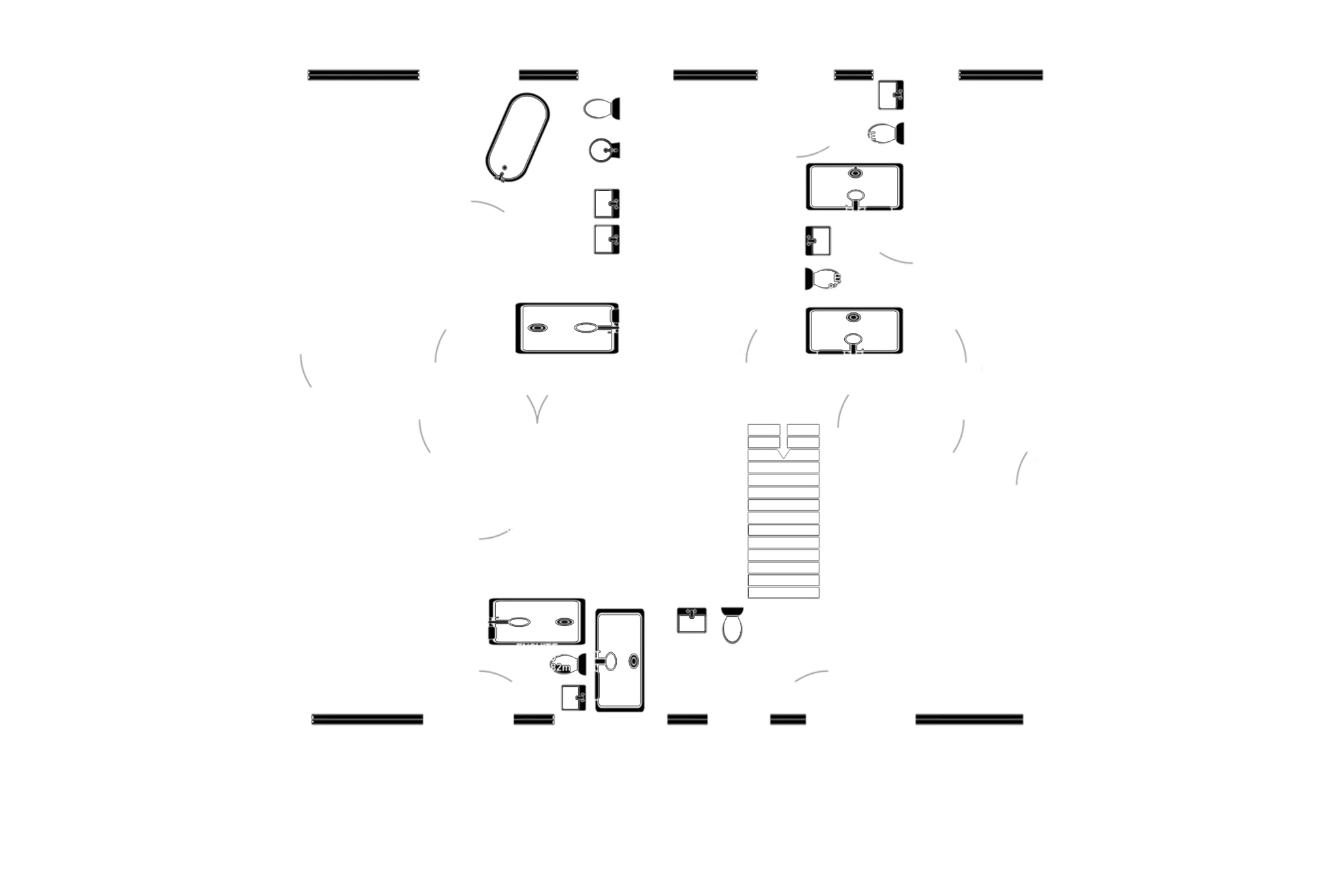 Floorplan - Kingsley Manor, Ballanard Woods, Ballanard Road, Douglas. - Plan 2 of 4