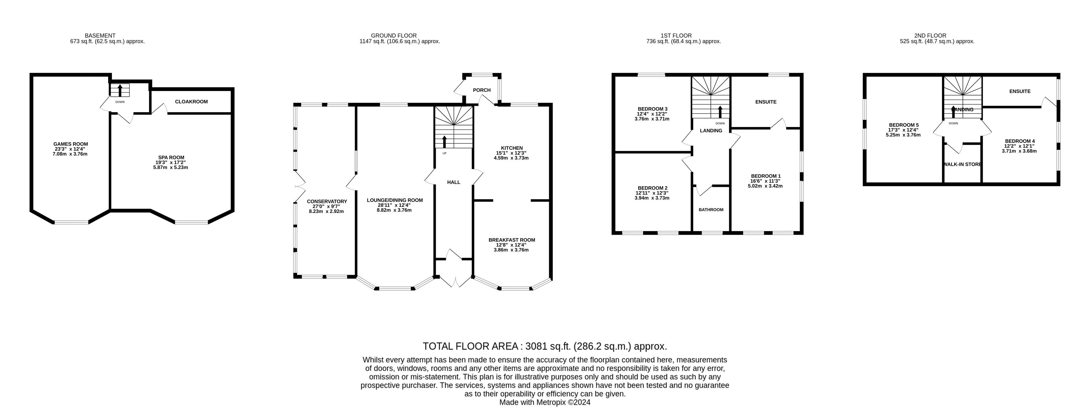 Floorplan - Glenlea House, Truggan Road, Port St Mary IM9 5LD. - Plan 1 of 1