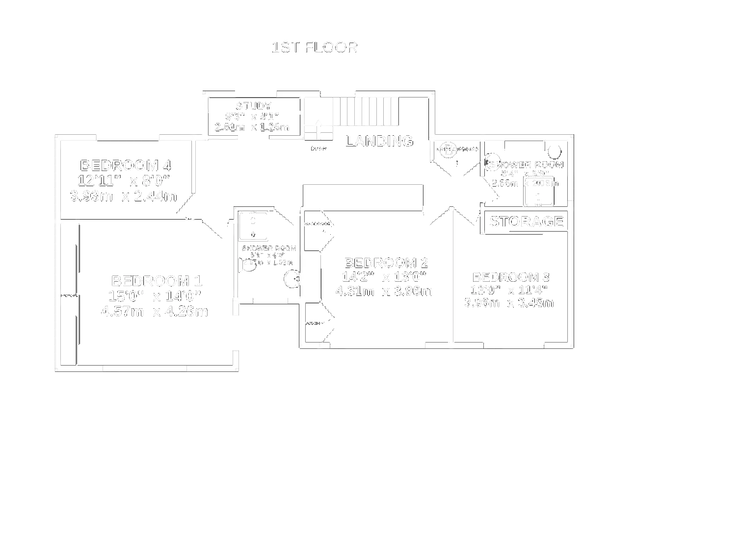 Floorplan - Crowcreen Cottage, Ballaglass Glen Road, Ramsey. - Plan 2 of 3
