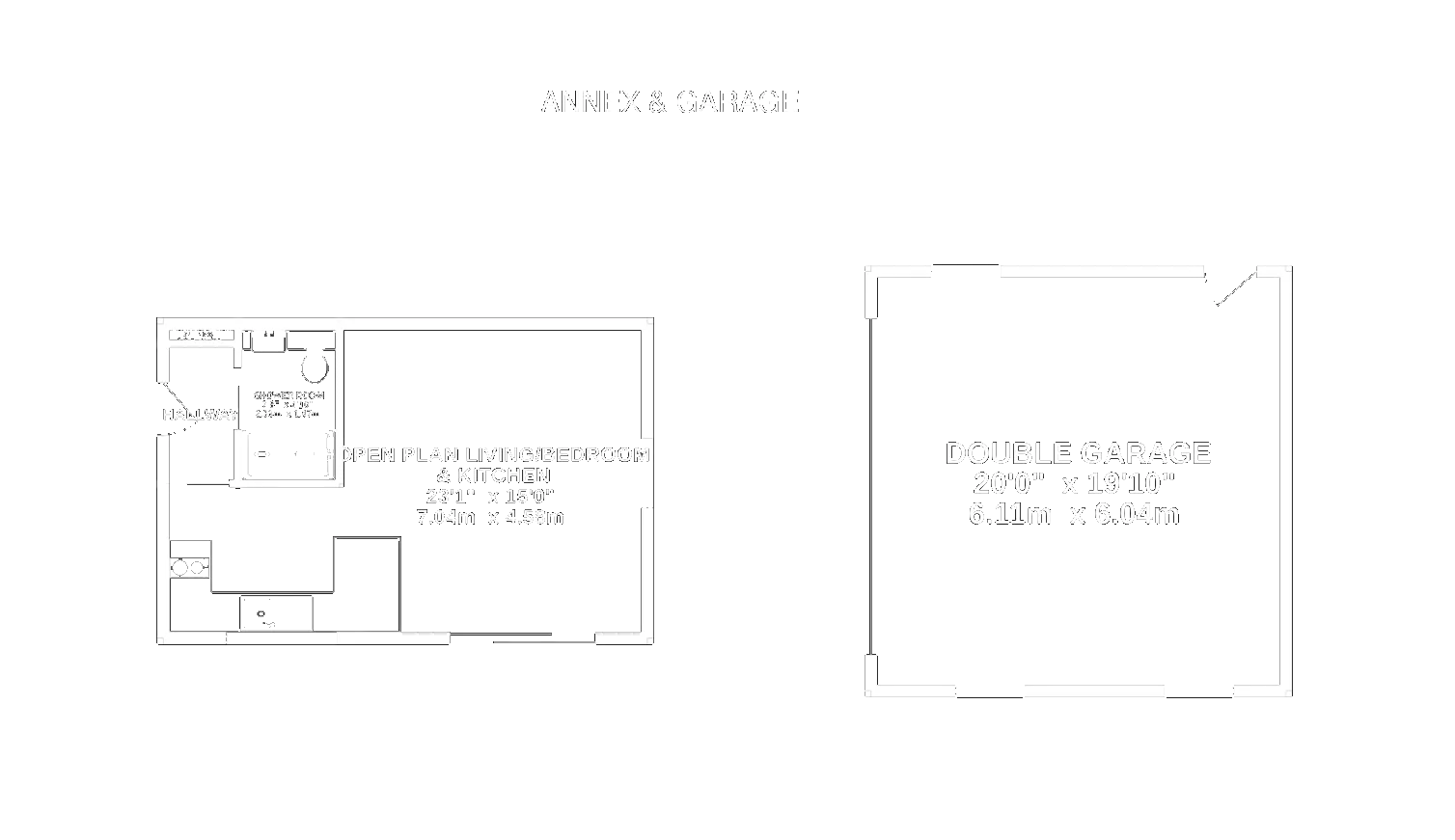 Floorplan - Crowcreen Cottage, Ballaglass Glen Road, Ramsey. - Plan 3 of 3