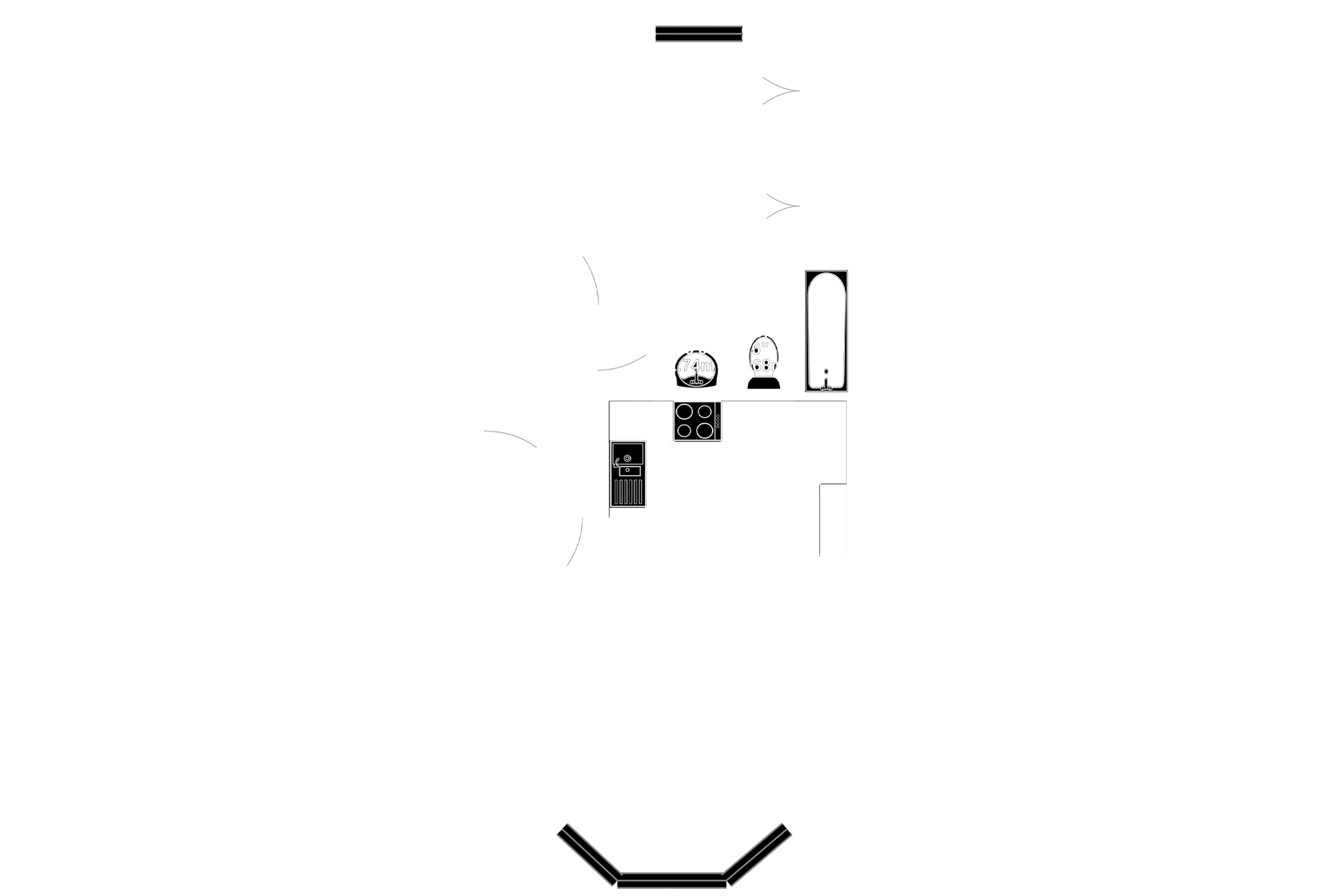 Floorplan - Flat 1, Silverbay, 8 Derby Road, Douglas. - Plan 1 of 1