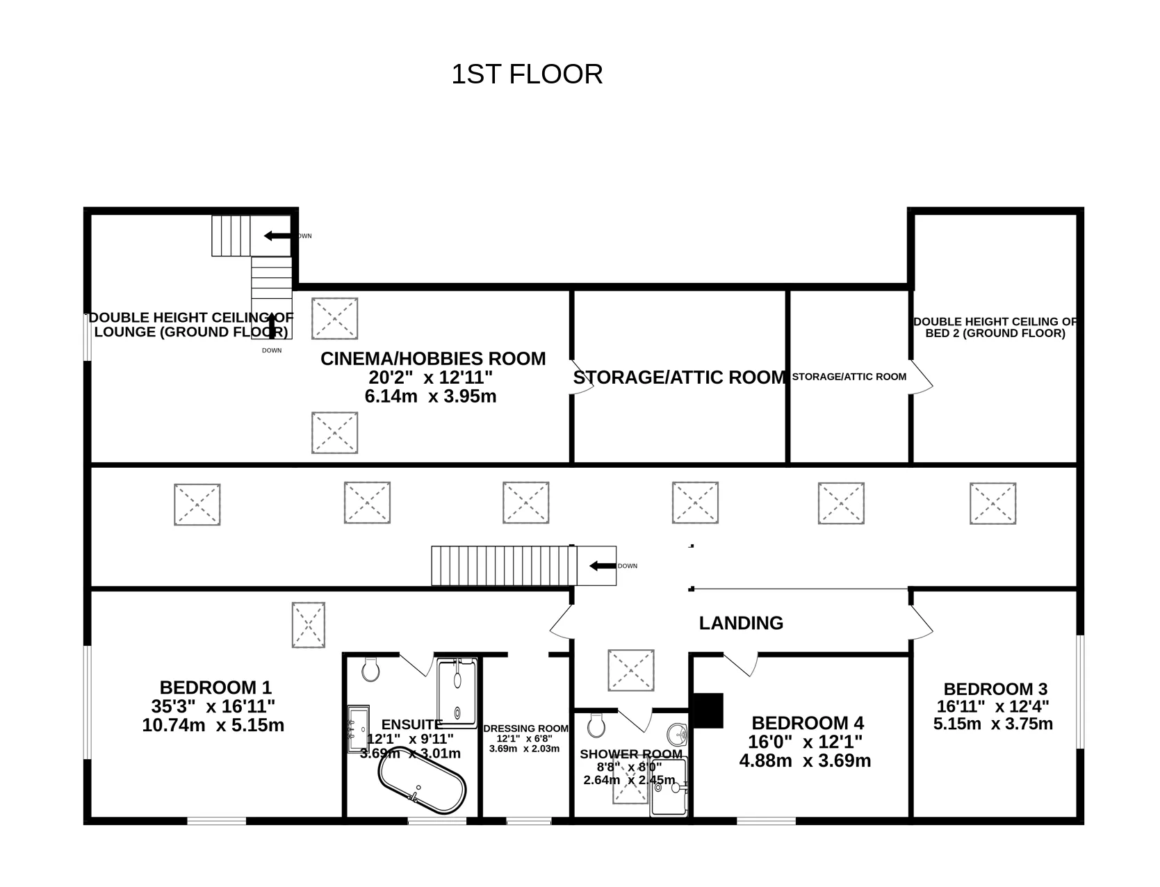 Floorplan - Lowena House, Peel Road, Kirk Michael. - Plan 2 of 2
