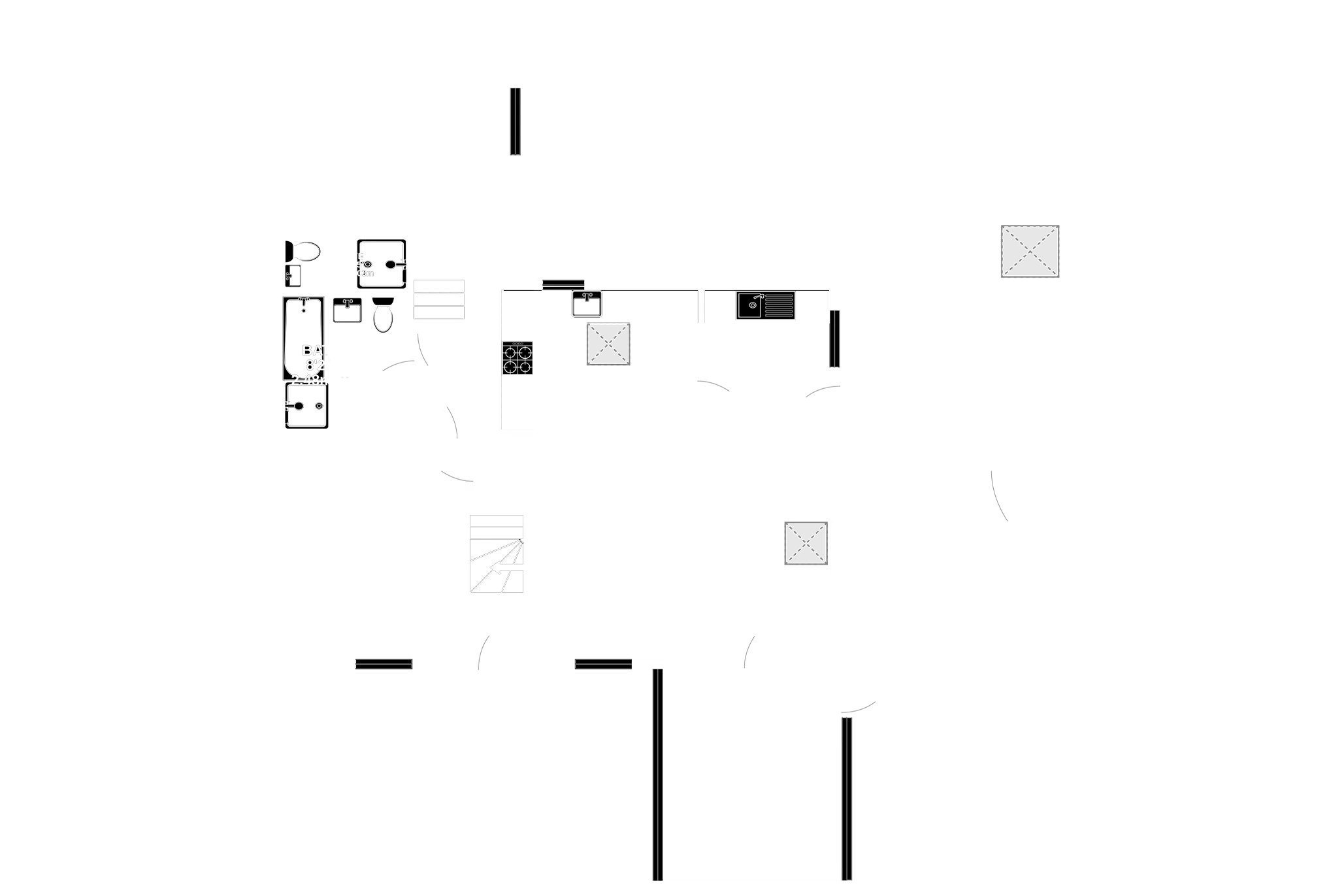 Floorplan - Mill House, Wheel Hill, Laxey. - Plan 1 of 2