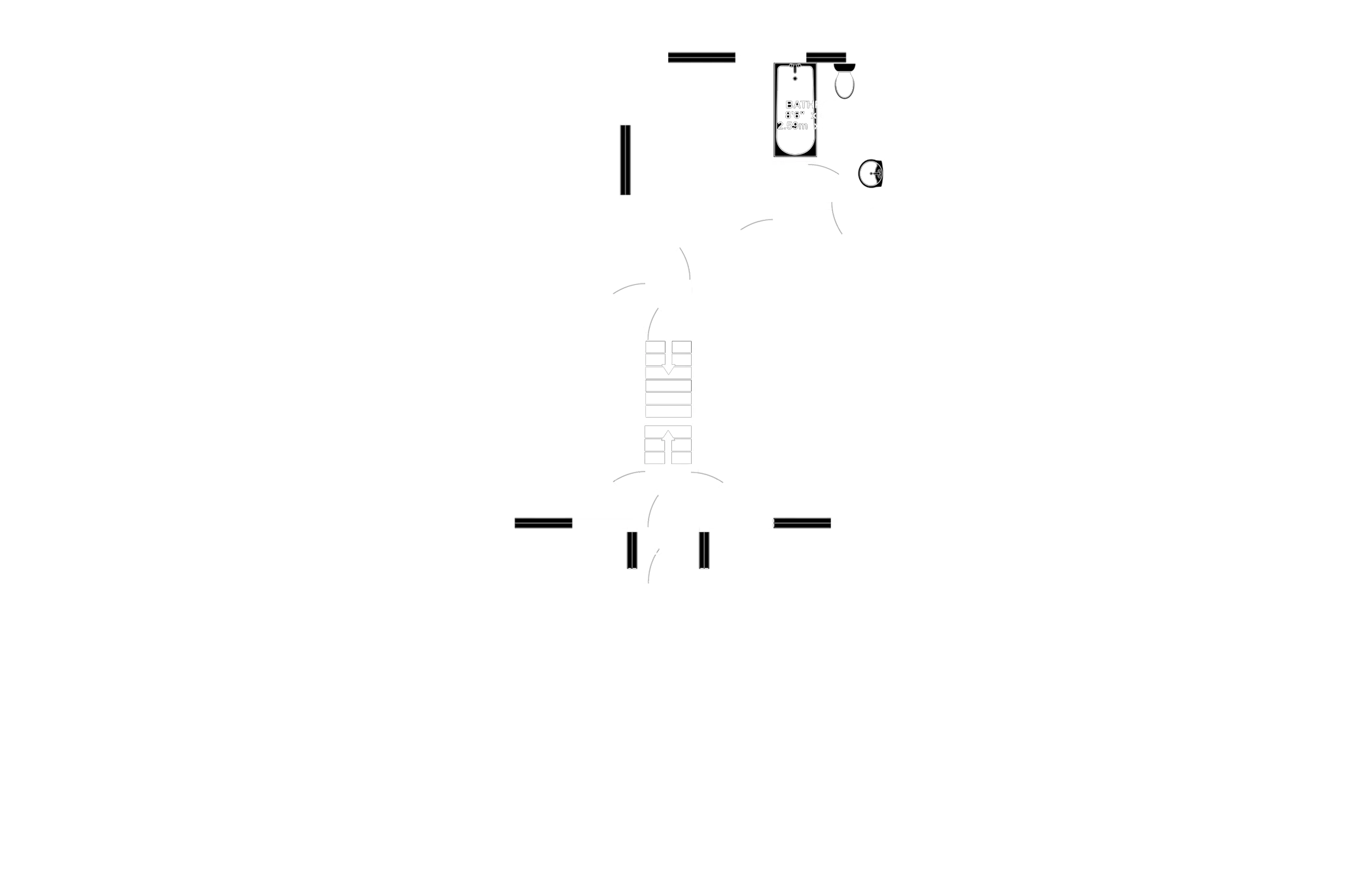 Floorplan - 3 Chapel Row, Main Road, Foxdale. - Plan 3 of 3