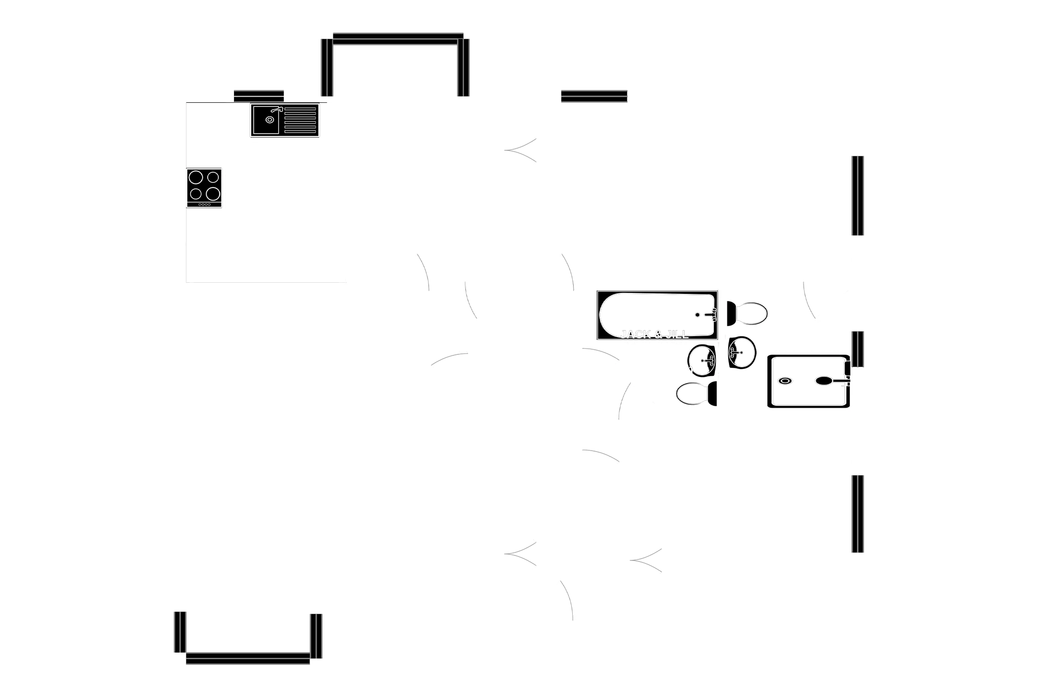 Floorplan - 10 Douglas Bay Apartments, King Edward Close, Onchan, Douglas. - Plan 1 of 1