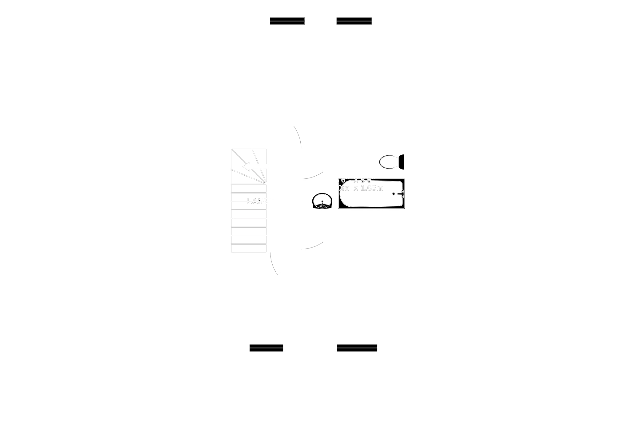 Floorplan - 40 Ballanoa Meadow, Santon. - Plan 2 of 2