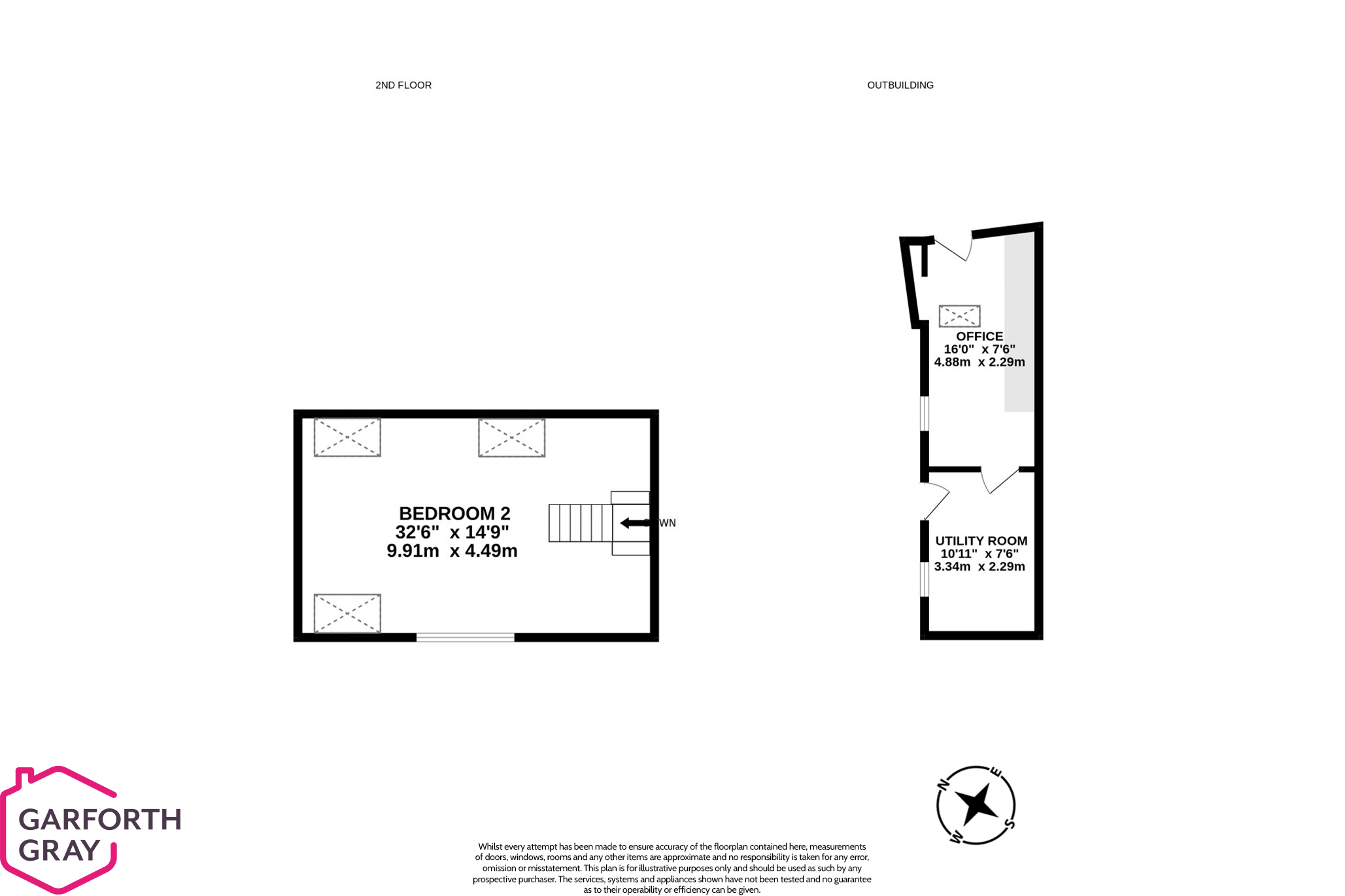 Floorplan - The Hollies, 54 Selborne Drive, Douglas. - Plan 2 of 2