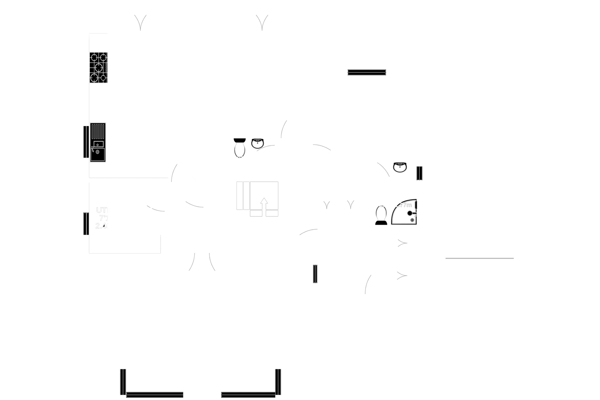 Floorplan - Thie Y Vollan, Bride Road, Ramsey. - Plan 1 of 2